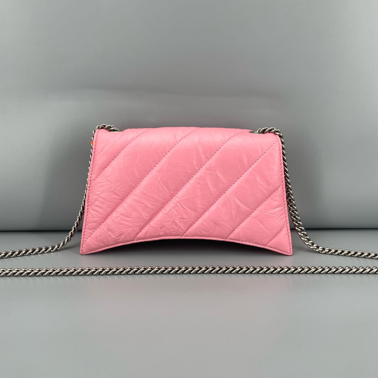 Balenciaga - Hourglass Chain Wallet - Leather - Pink - (mini)