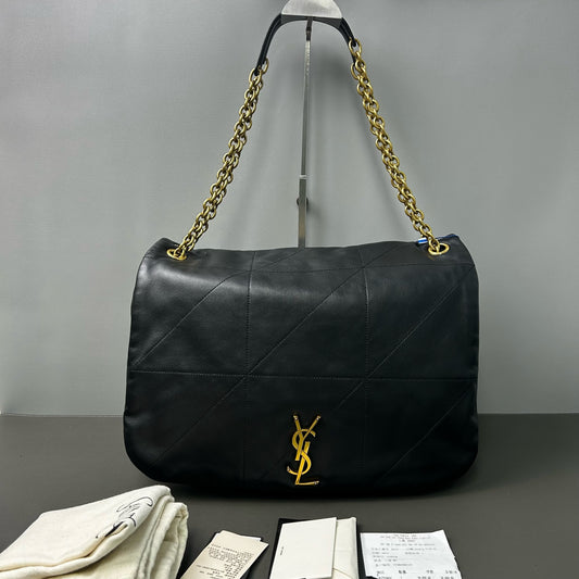 Saint Laurent - Jamie 4.3 Large - Leather - Black - (Large)
