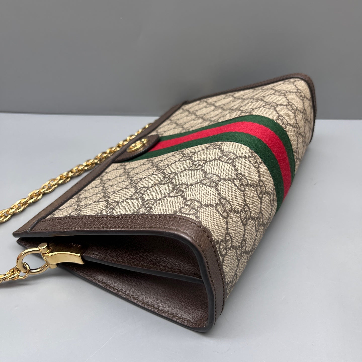 Gucci - Ophidia GG Supreme Chain Wallet - Coated canvas and leather - Beige - (Small)
