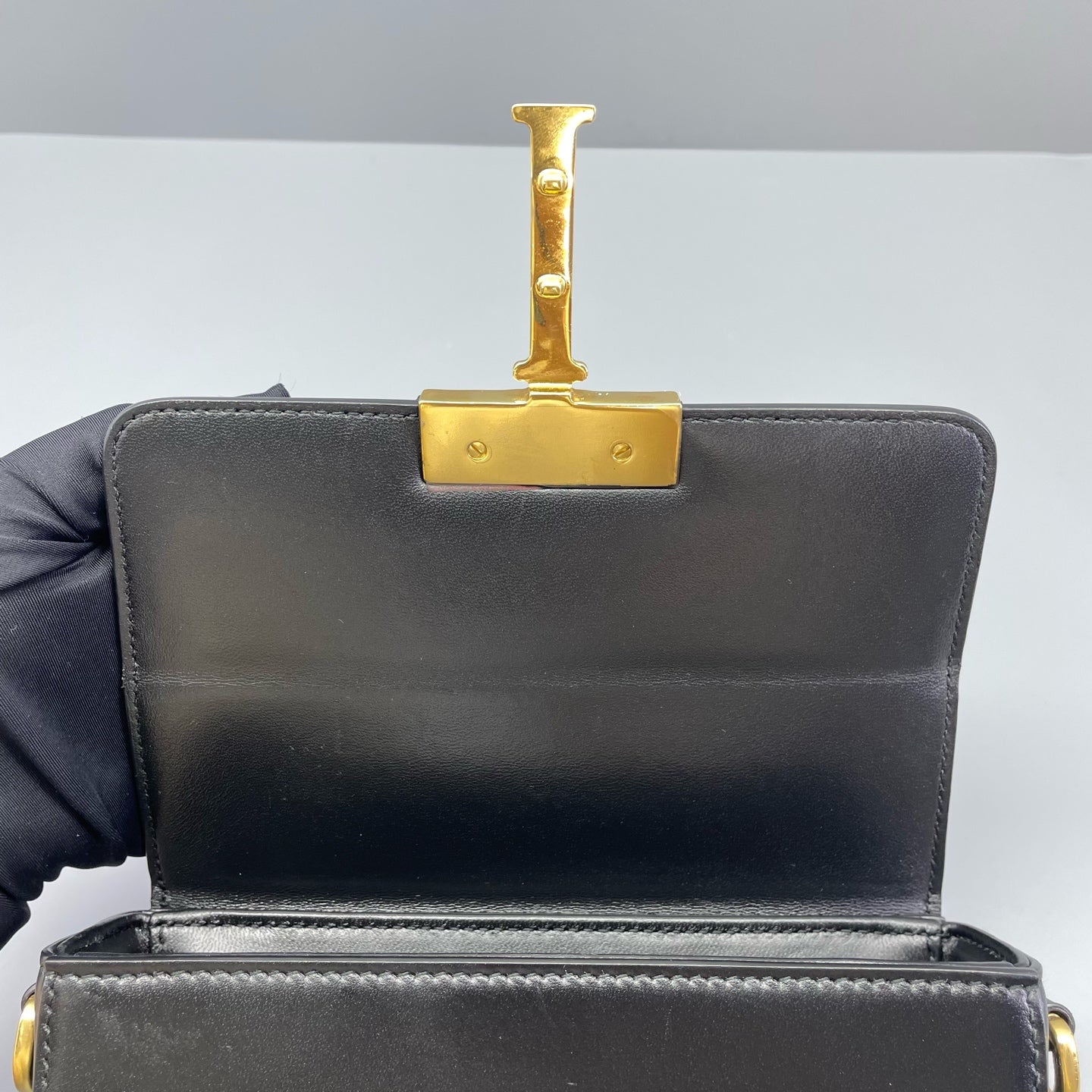 Dior - Montaigne Mini Box Bag - Leather - Black - (mini)