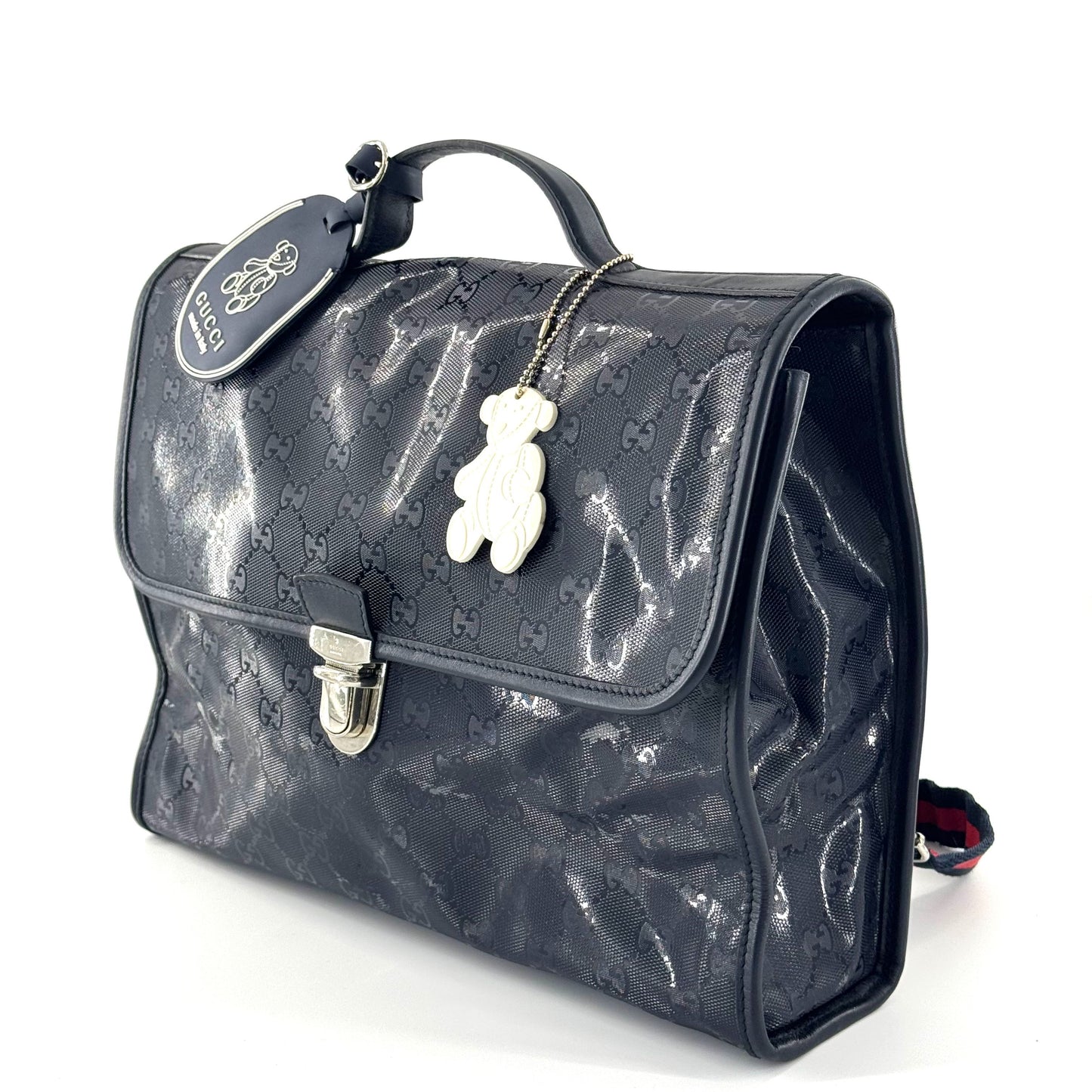 Gucci - Children's Backpack - Synthetic - Navy - (small)