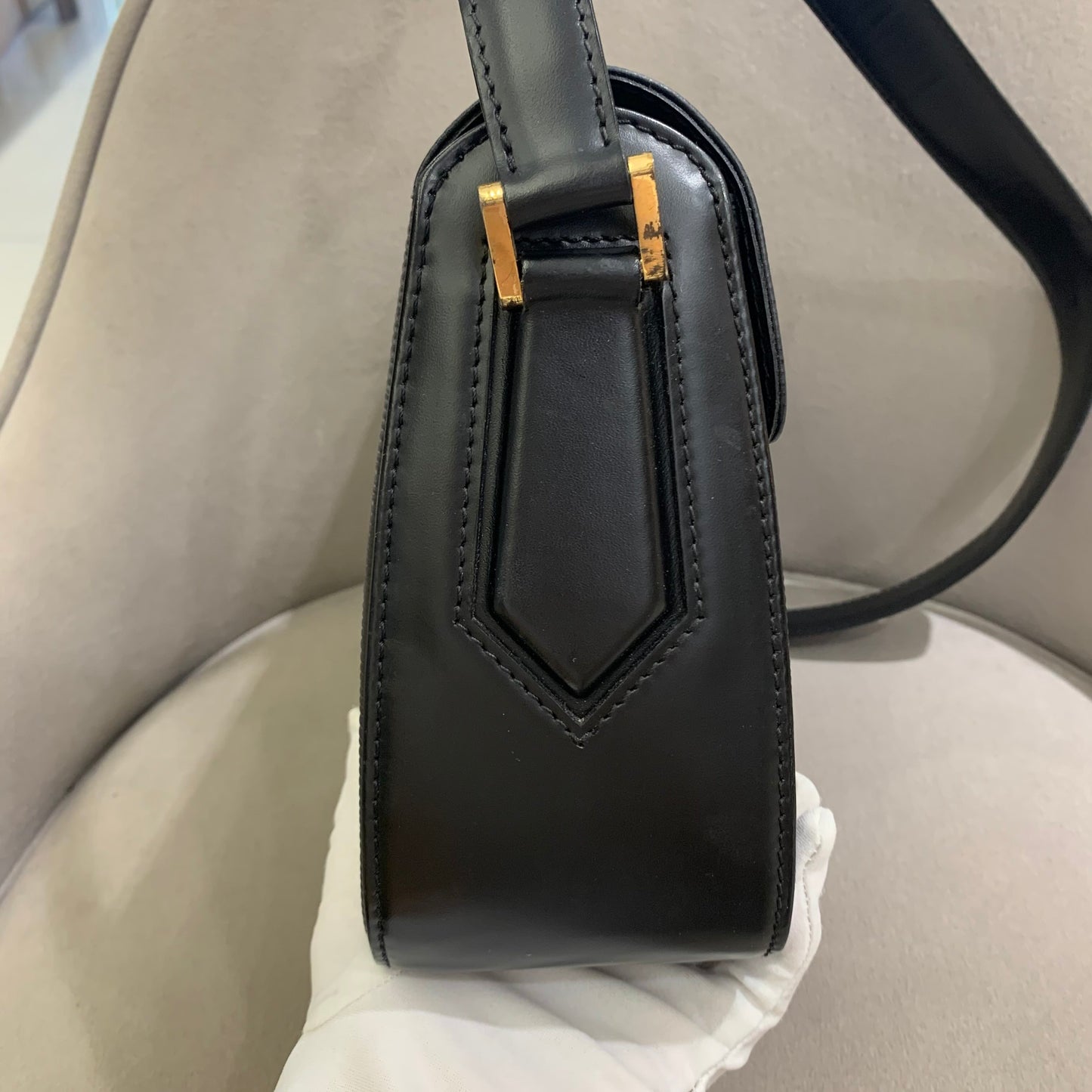 Louis Vuitton - Epi Box Messenger Bag - Leather - Black - (small)
