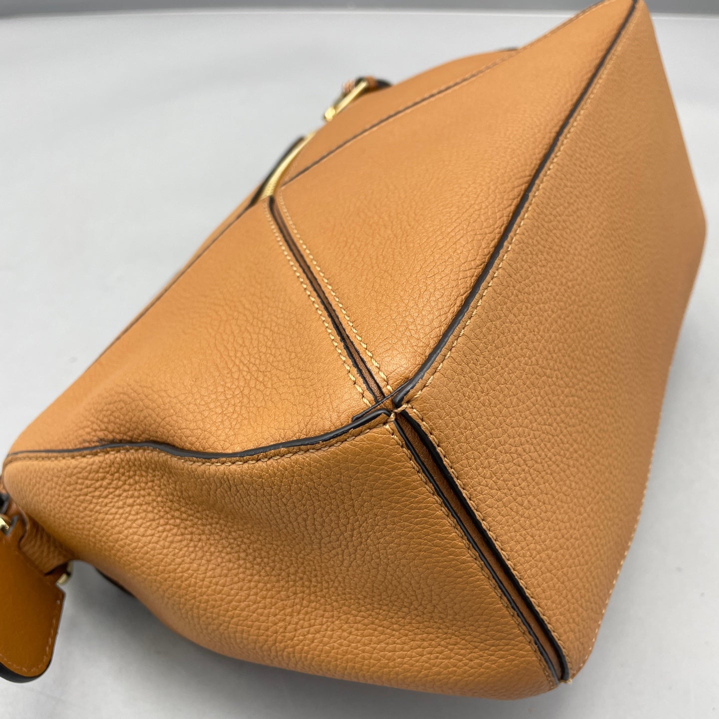 Loewe - Puzzle - Grained calfskin leather - Caramel - (Small)