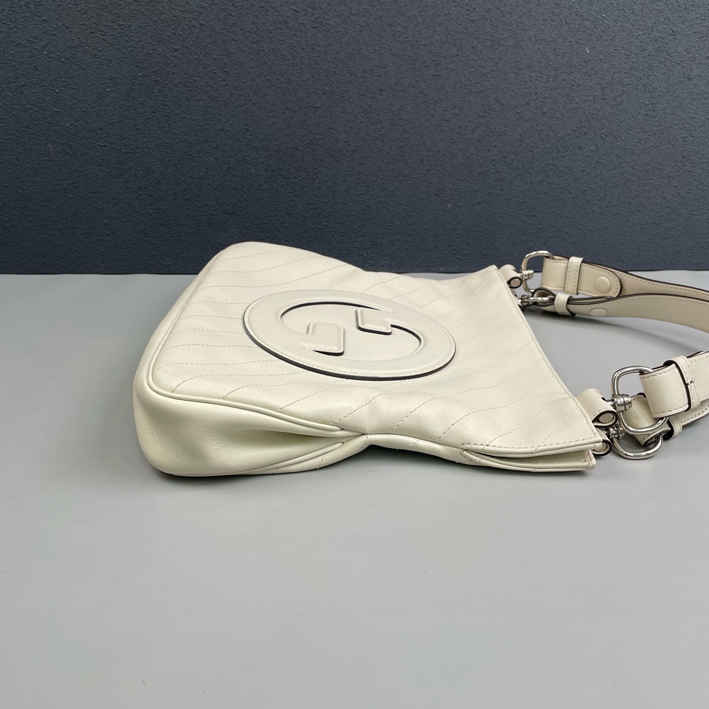 Gucci - Blondie Tote - Leather - Beige - (medium)