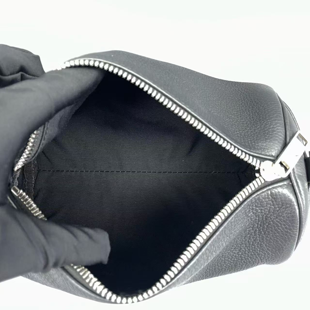 Dior - Roller Bag - Grained leather - Black - (small)