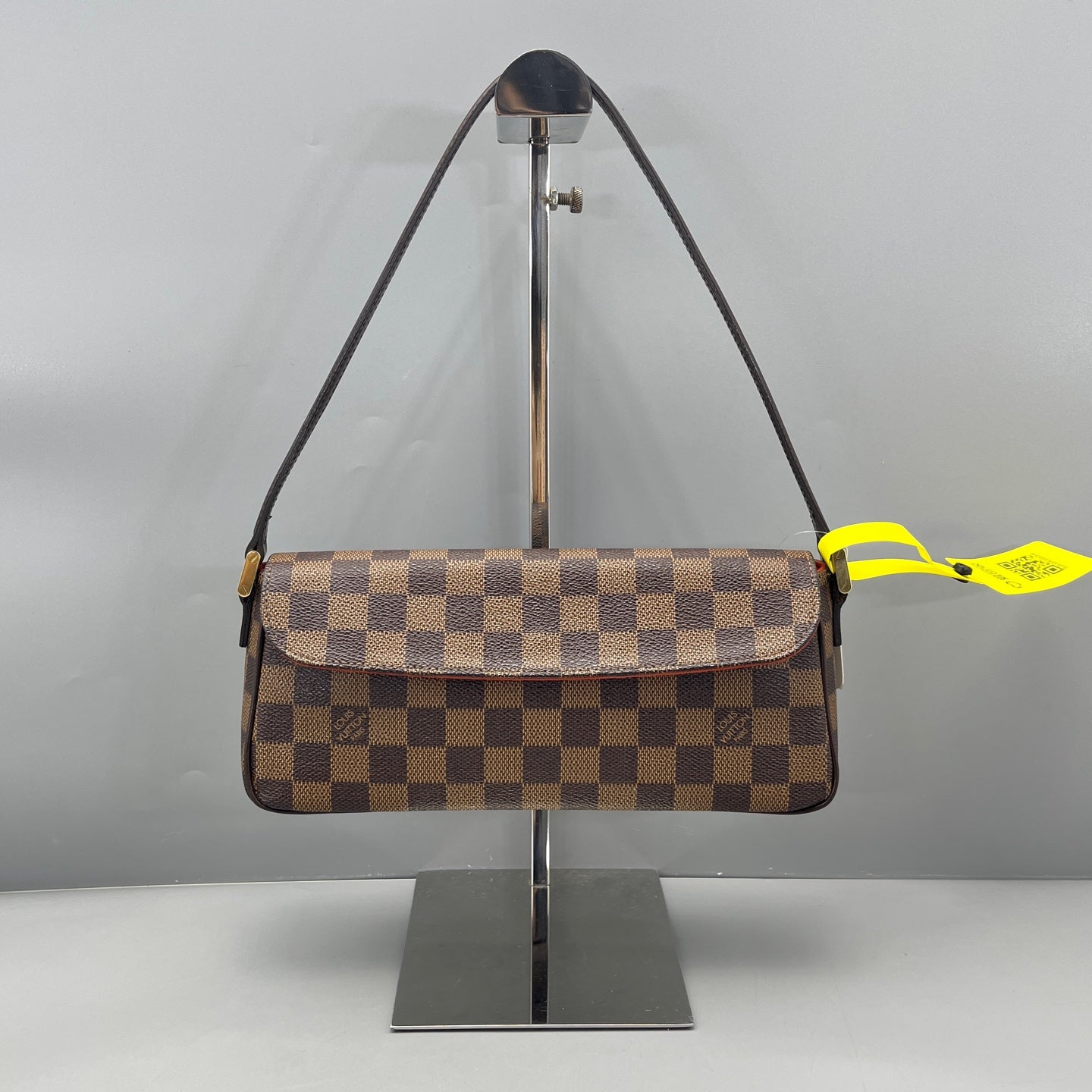 Louis Vuitton - Omotesando Flap Shoulder Bag - Damier Ebene coated canvas with leather trim - Brown - (Small)