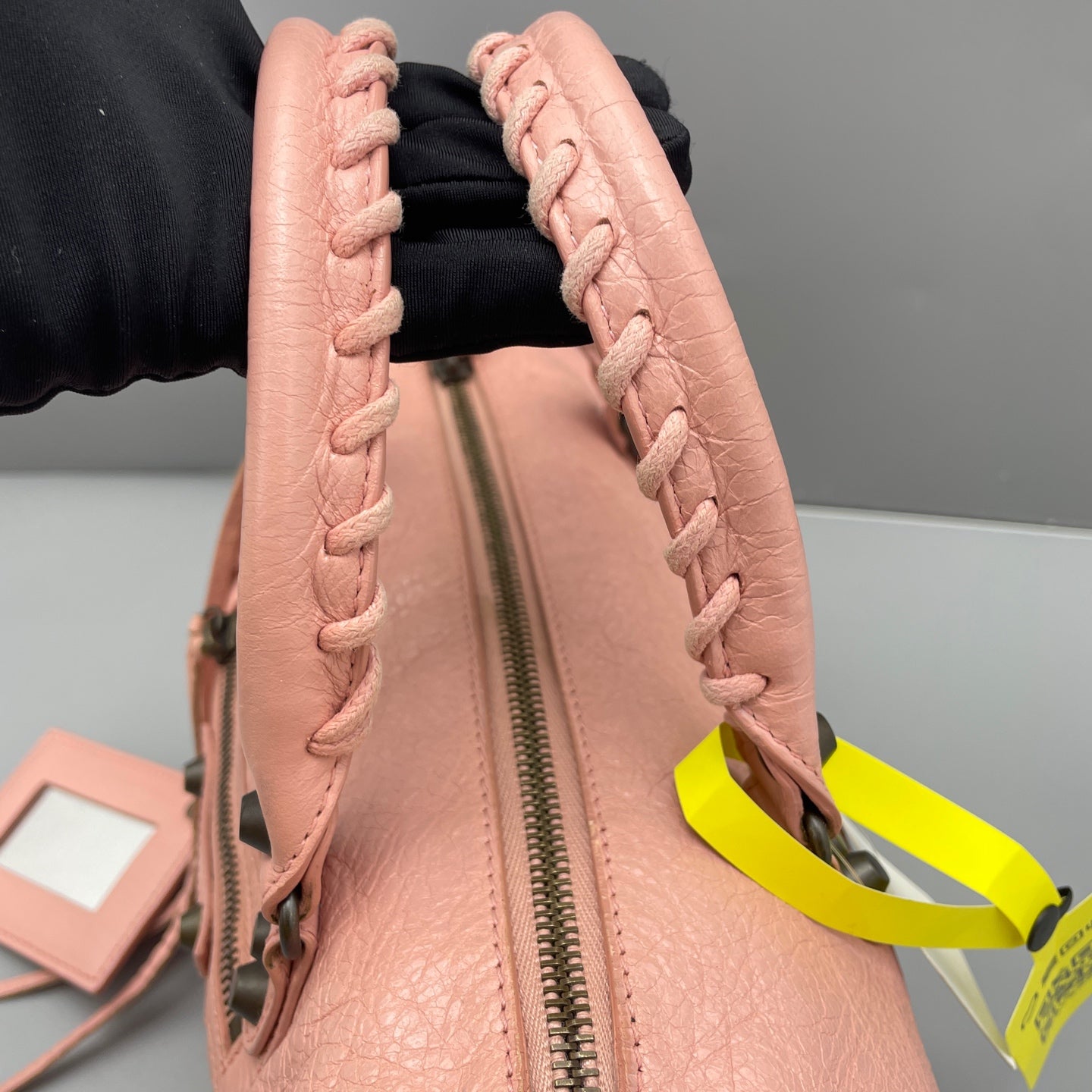 Balenciaga - Mini Boston Satchel - Leather - Pink - (mini)