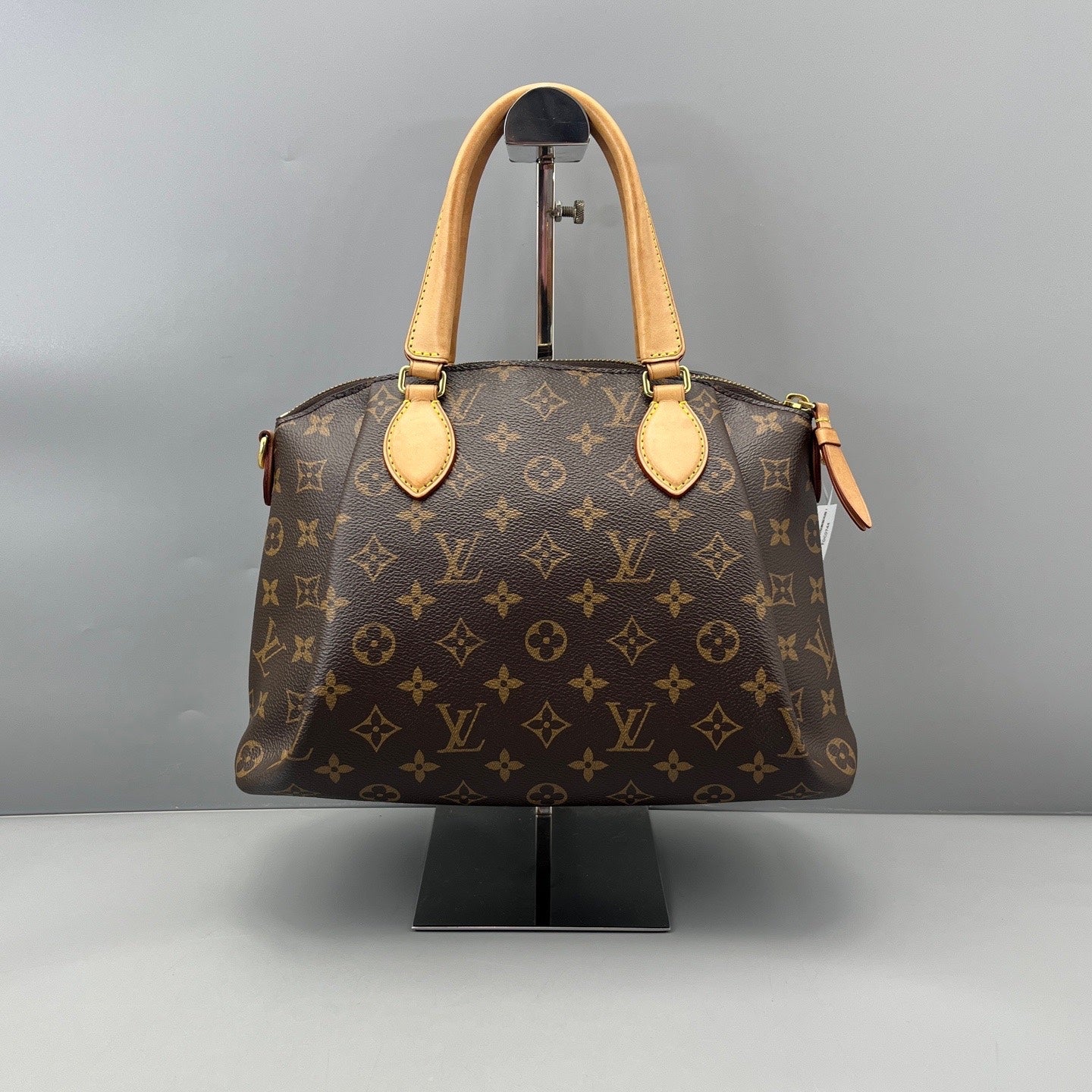 Louis Vuitton - Turenne PM - Monogram coated canvas with natural cowhide leather trim - Brown - (Small)
