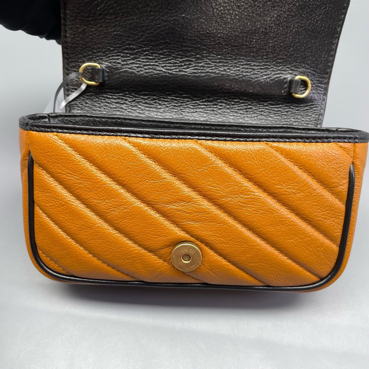 Gucci - Marmont Super Mini Bag - Leather - Brown - (mini)