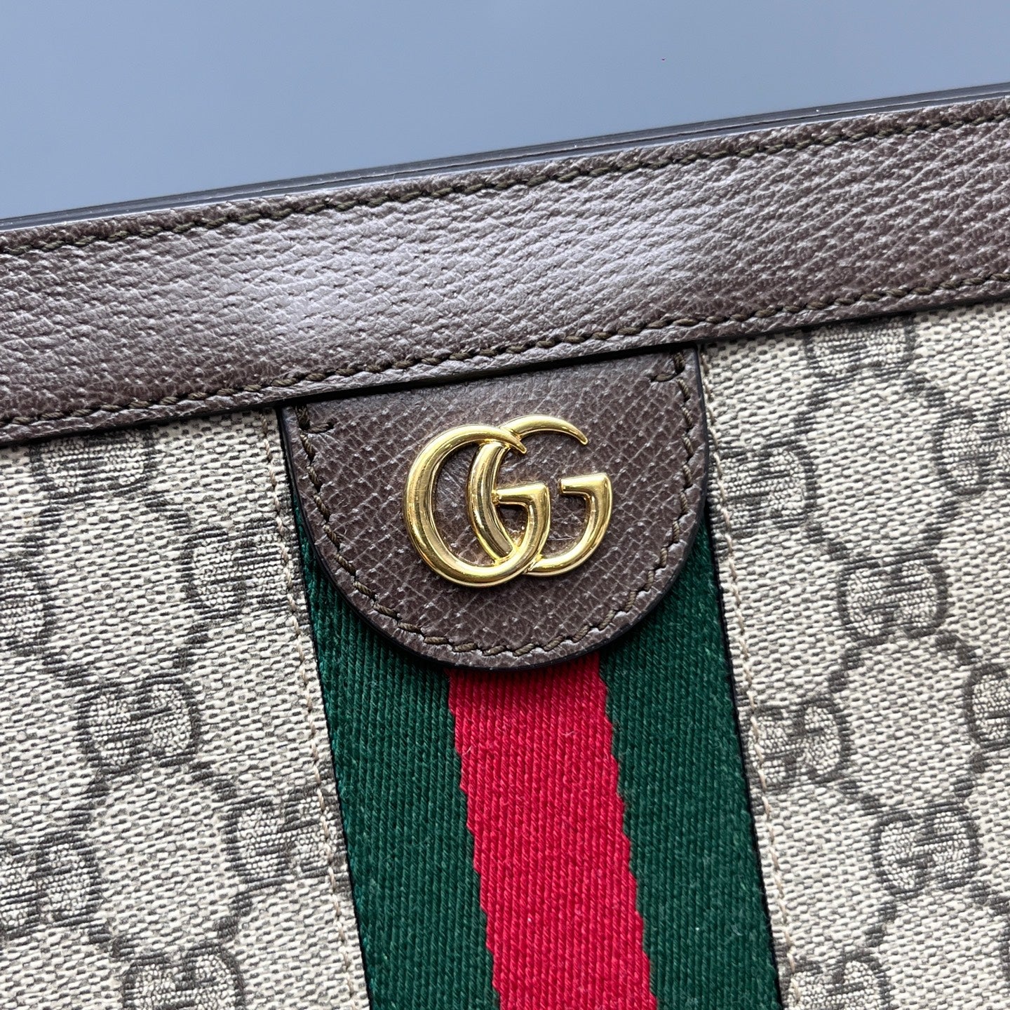 Gucci - Ophidia GG Supreme Chain Wallet - Coated canvas and leather - Beige - (Small)