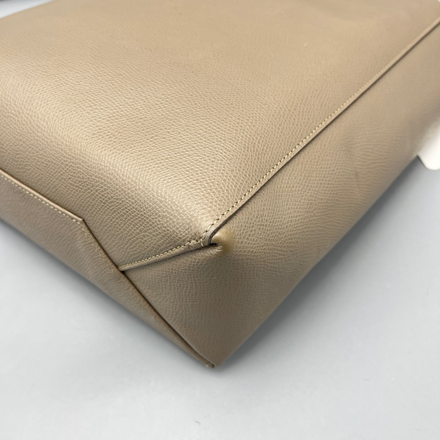 Celine - Bucket Tote Bag - Grained calfskin leather - Grey - (medium)