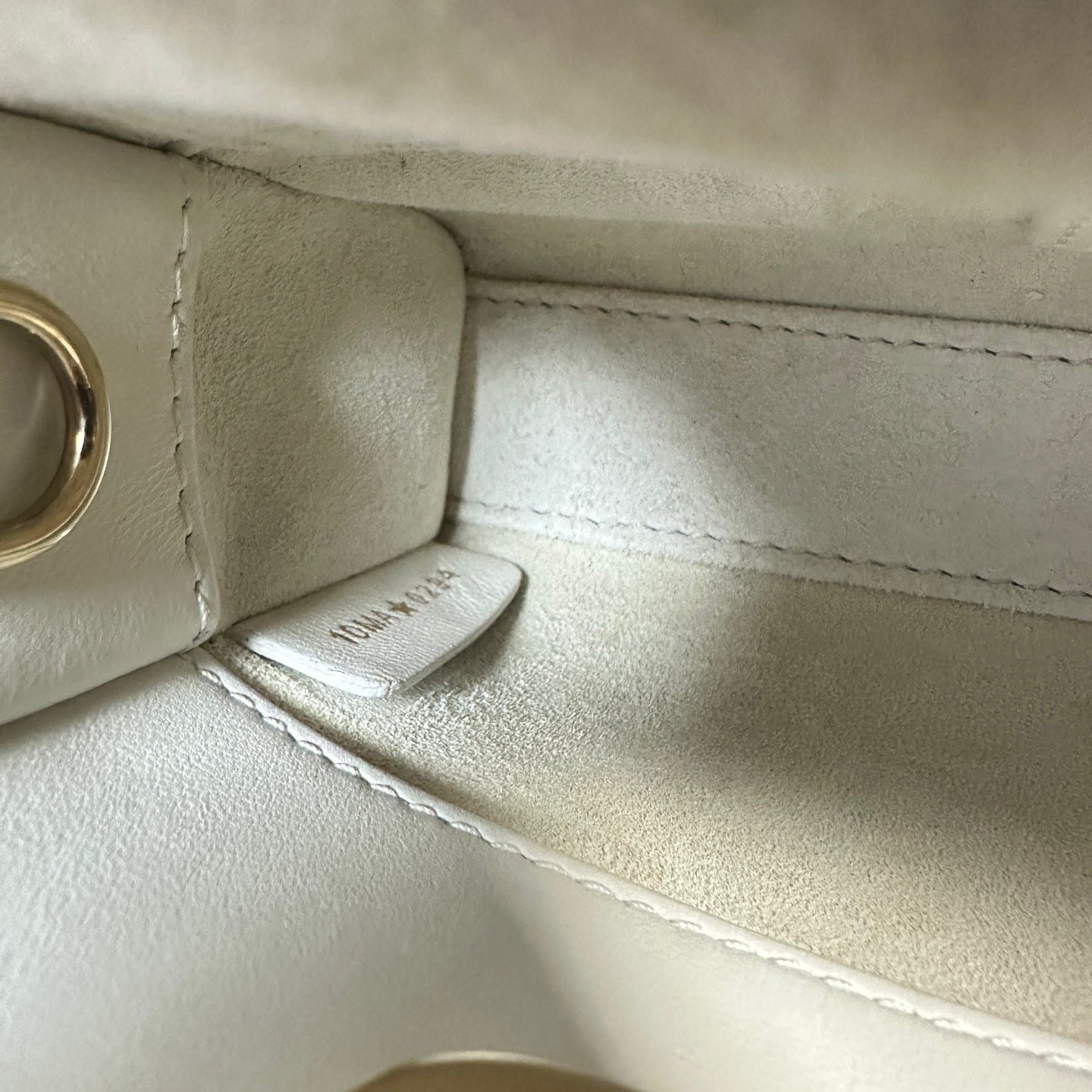 Dior - D-Joy Mini Bag - Leather - White - (mini)