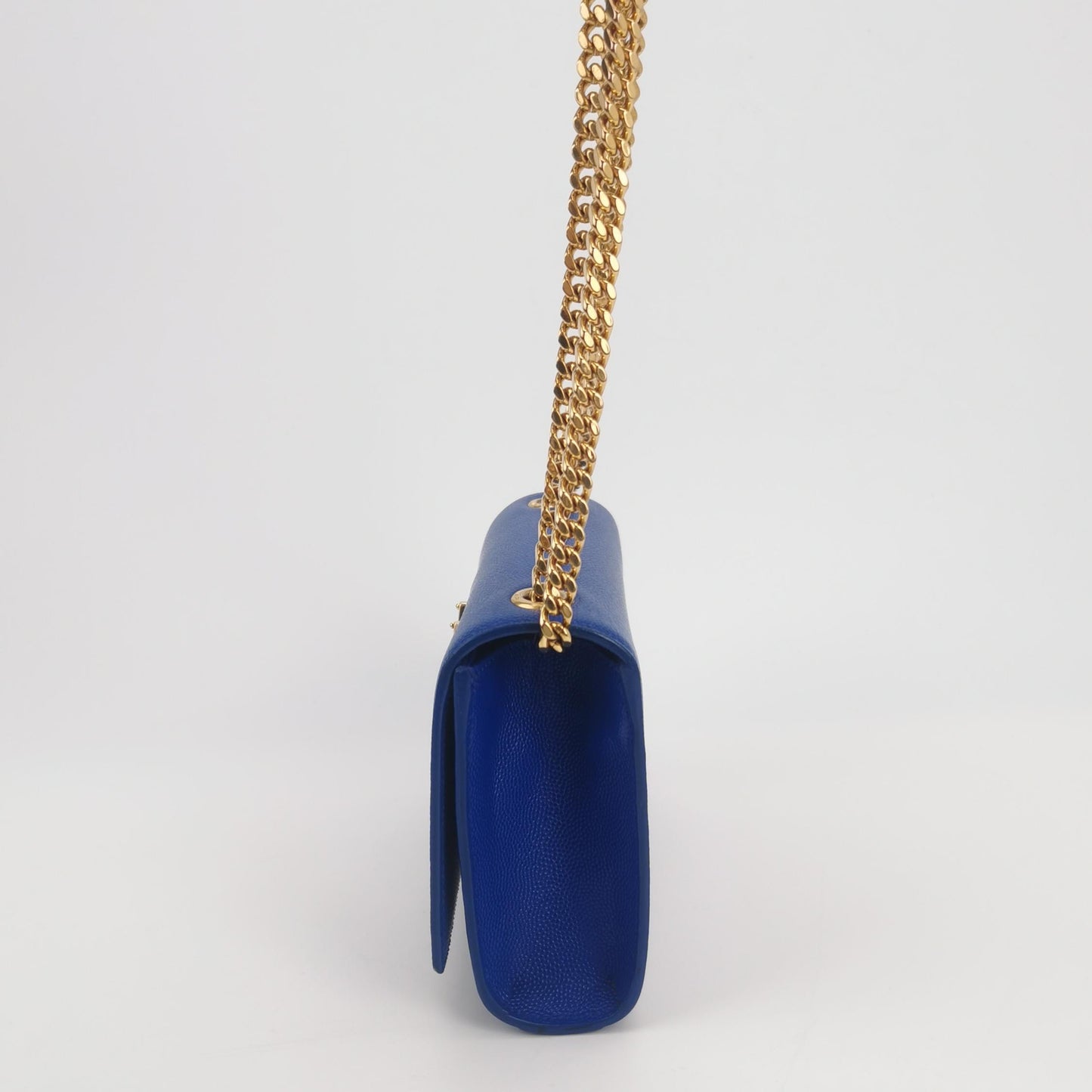 Saint Laurent - Kate - Grained Leather - Blue - (mini)