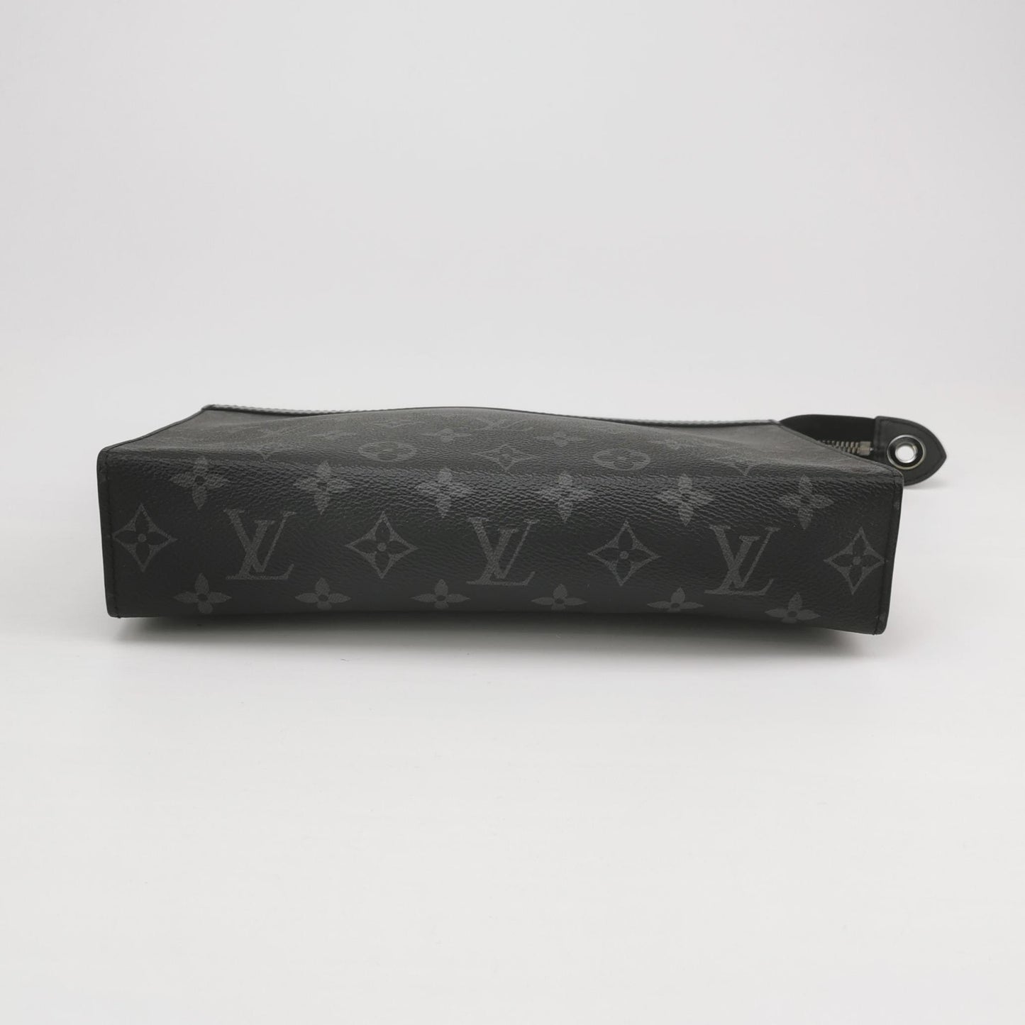 Louis Vuitton - Pochette Voyage - Monogram Eclipse canvas with leather trim - Black - (medium)