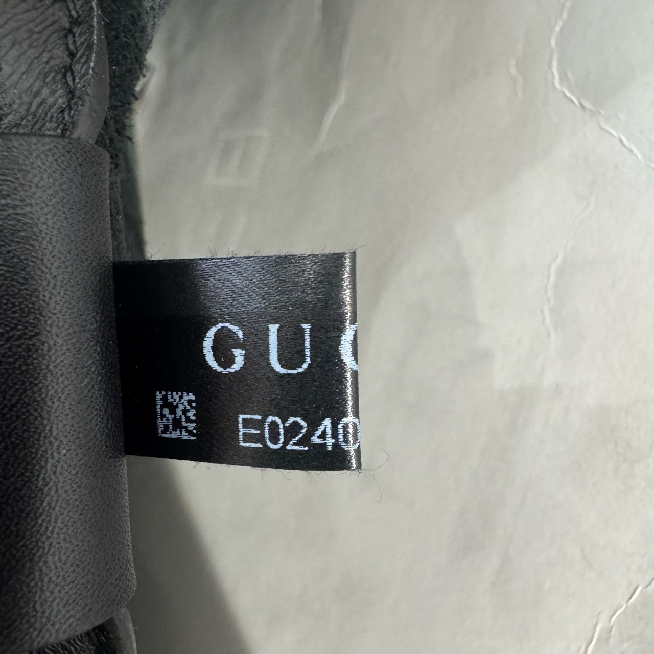 Gucci - All-Leather Drawstring Backpack with Web Logo - Leather - Black - (Large)