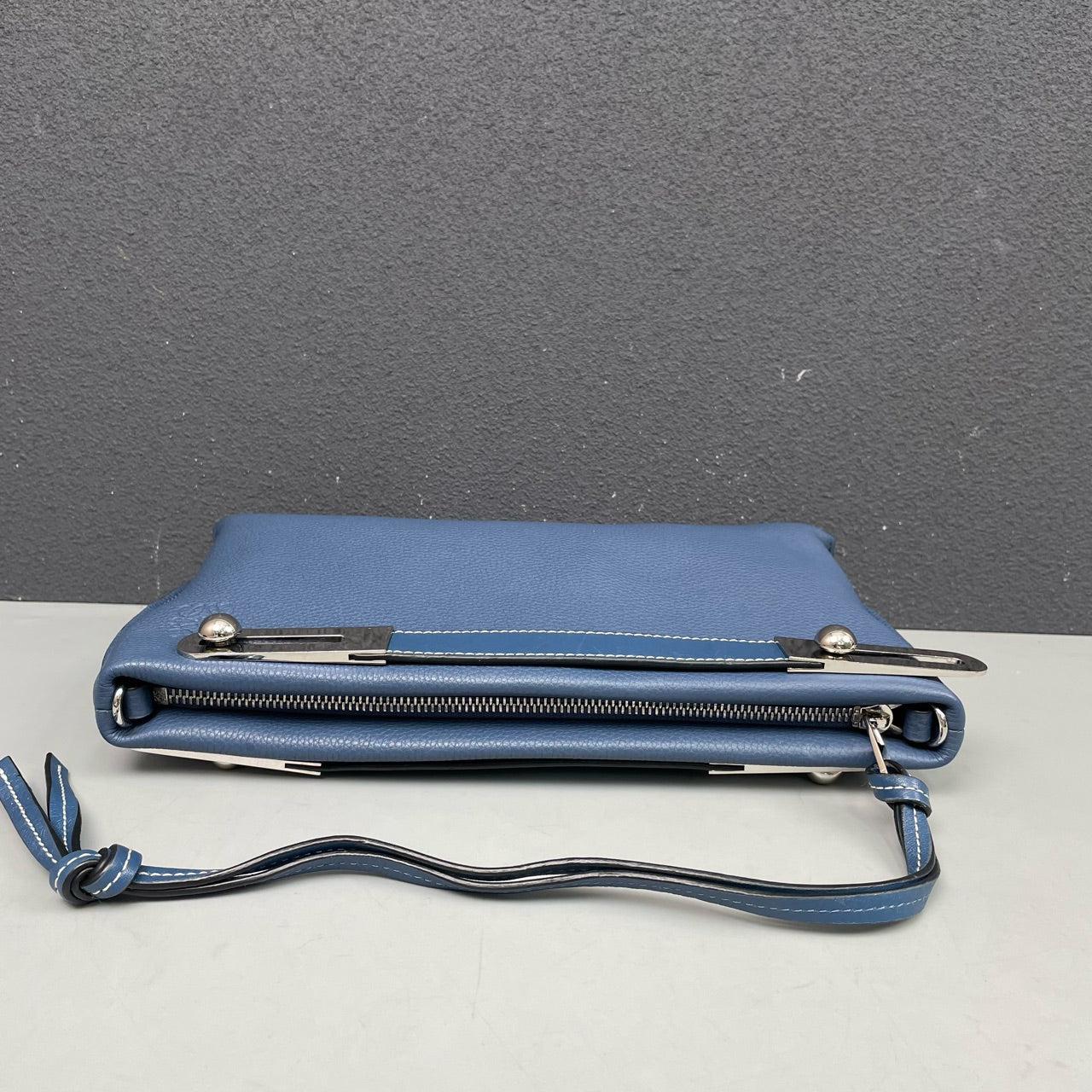 Loewe - Missy Bag - Grained calfskin leather - Misty Blue - (Small)