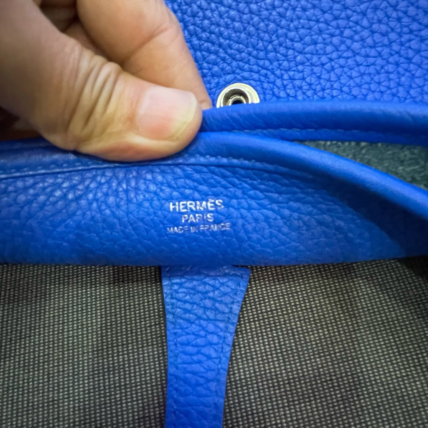 Hermès - Evelyne 29 - Leather - Blue - (medium)