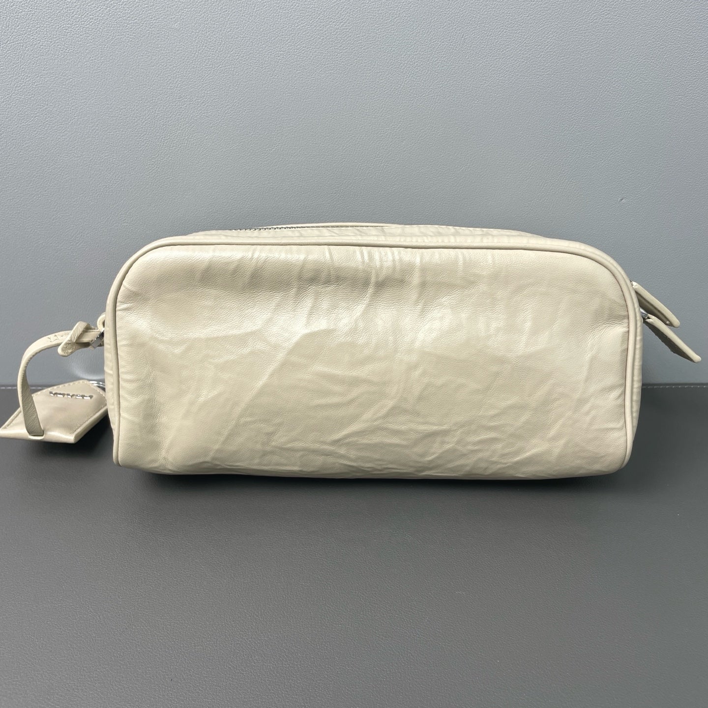 Prada - Runway Crossbody Bag - Lambskin leather - Beige - (mini)