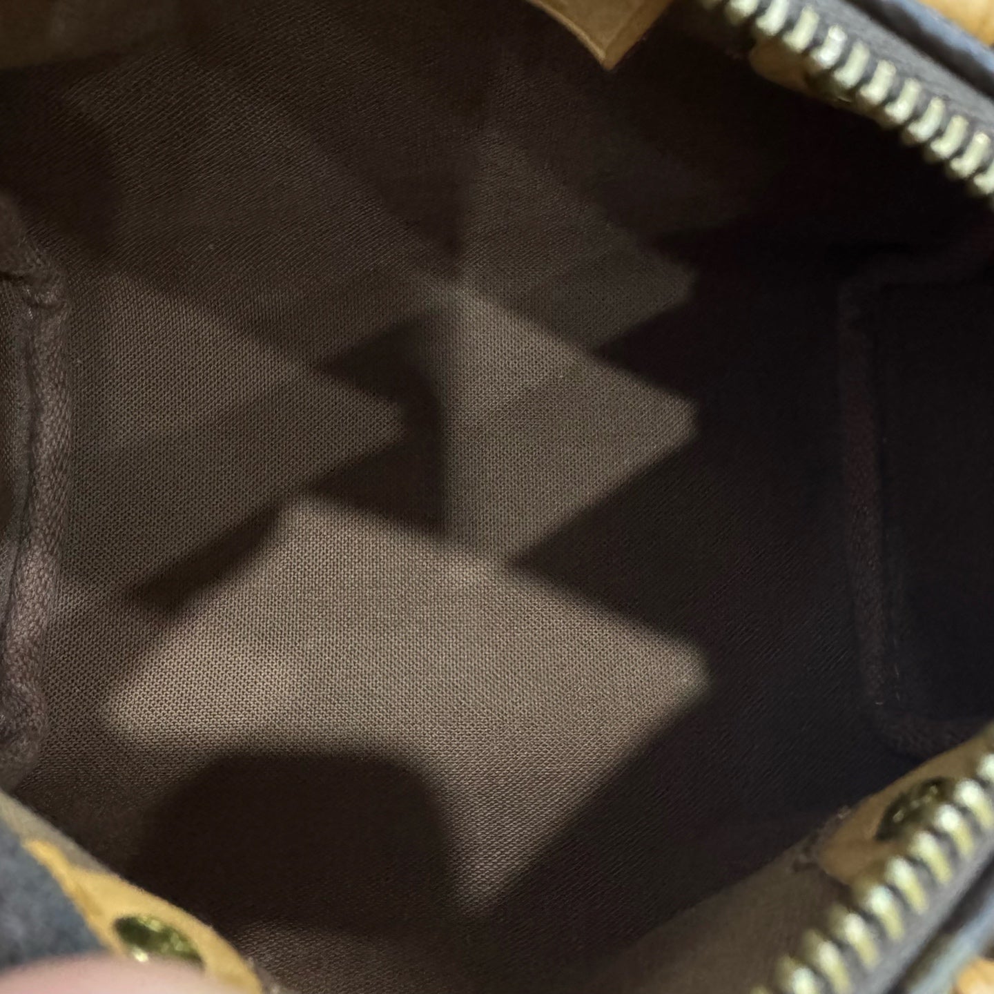 Louis Vuitton - Speedy Nano - Monogram coated canvas with Vachetta leather trim - Brown - (mini)