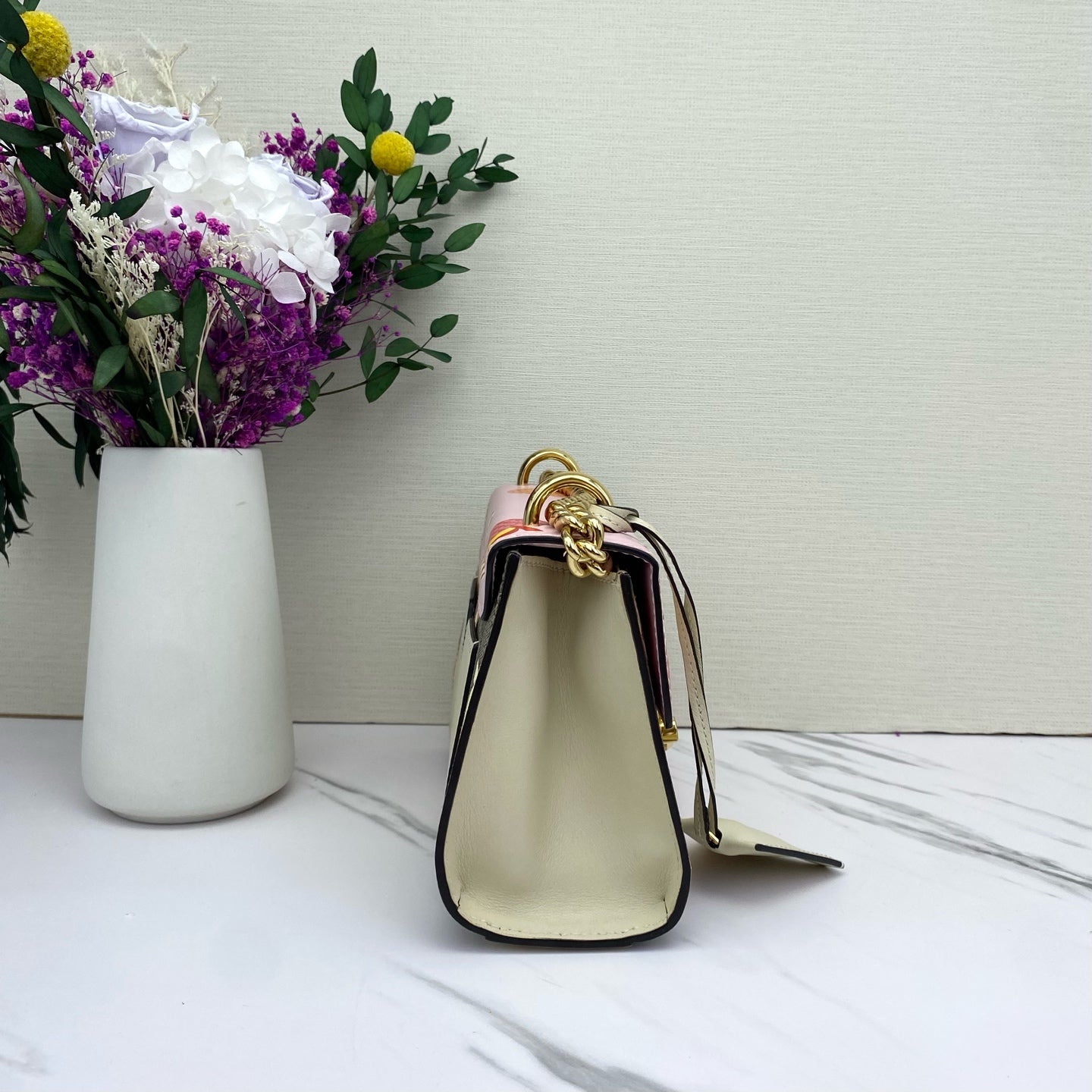 Gucci - Padlock Pink Apple Heart Limited Edition - GG Supreme canvas with leather trim - Multicolour - (small)