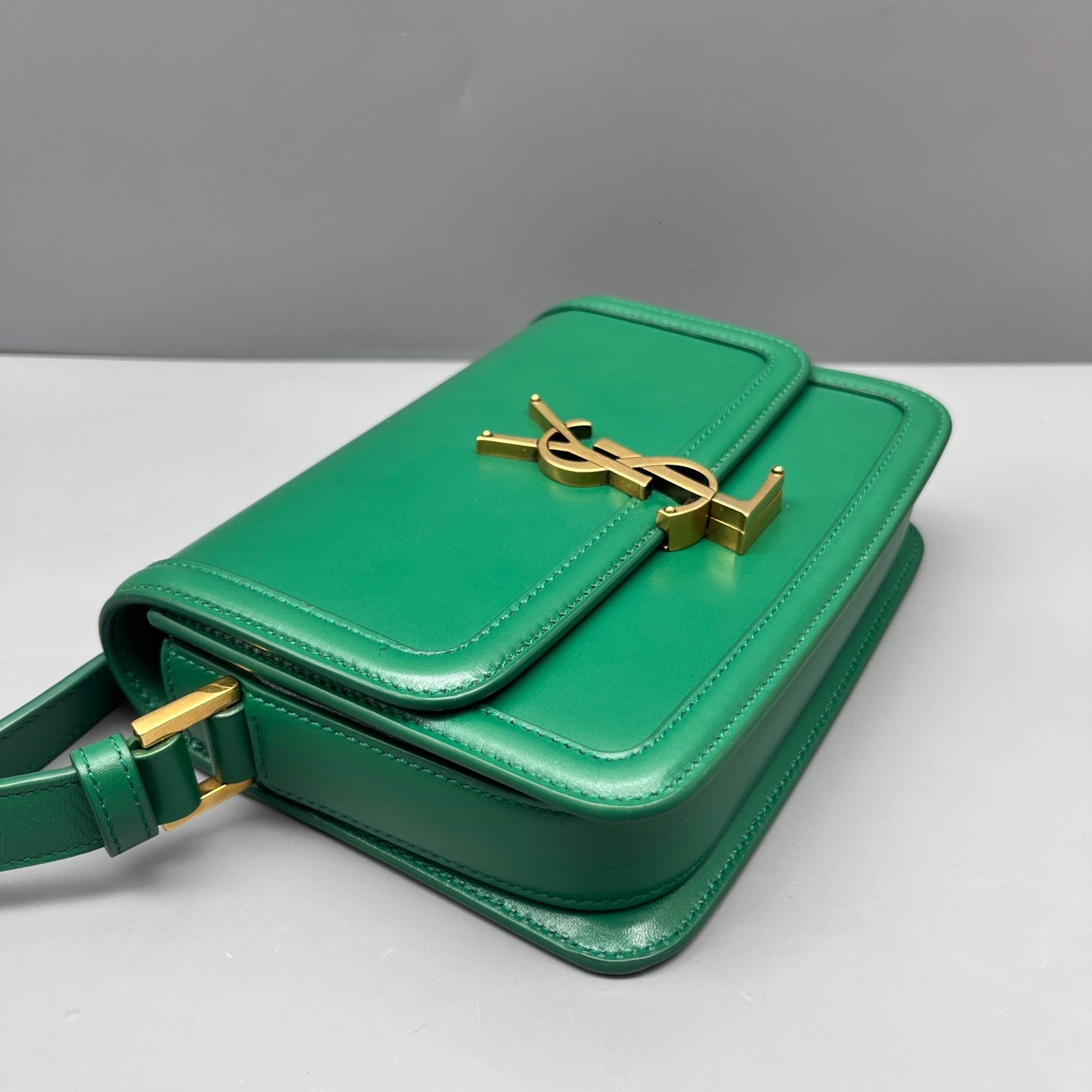 Saint Laurent - Solferino - Leather - Green - (mini)