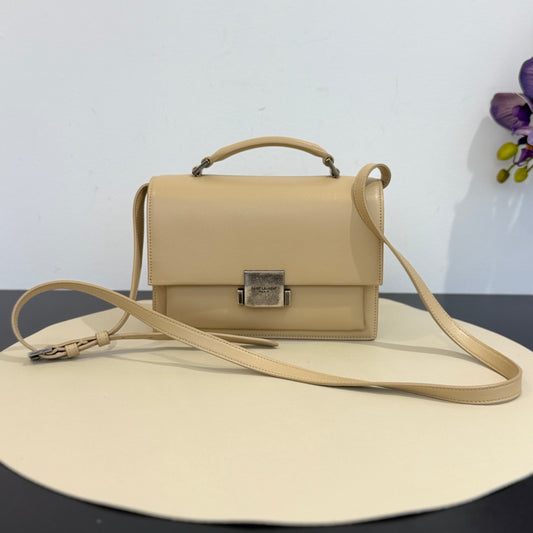 Saint Laurent - Bellechasse - Leather - Beige - (small)