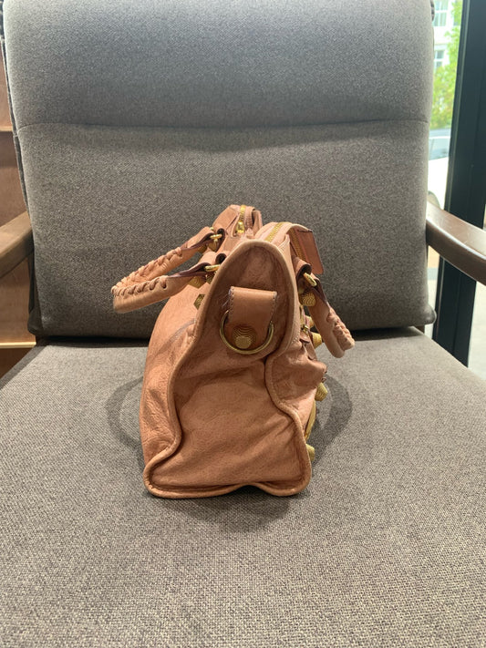 Balenciaga - City - Leather - Pink - (Medium)