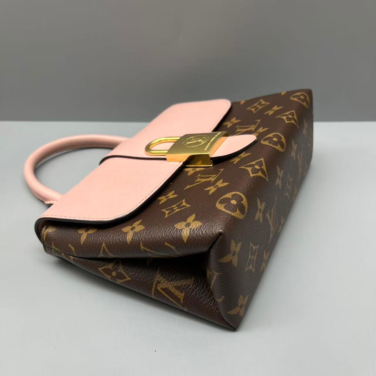 Louis Vuitton - Locky BB - Monogram coated canvas and calfskin leather - Brown and Pink - (mini)