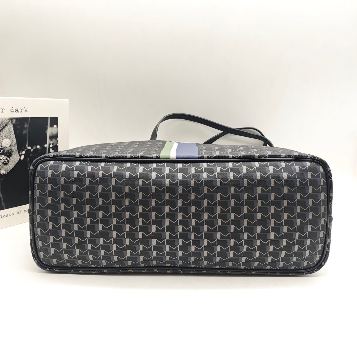 Moynat - Oh! Tote - Coated canvas with leather trim - Black - (Medium)