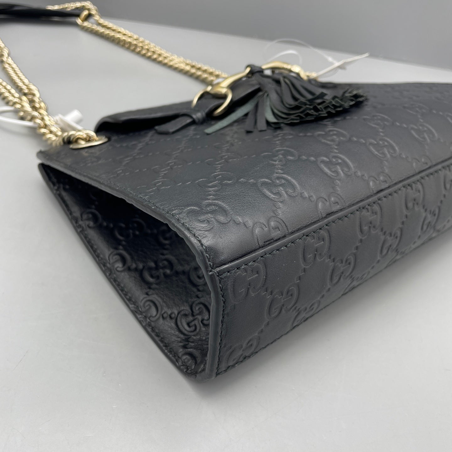 Gucci - Emily Chain Bag - Leather - Black - (small)