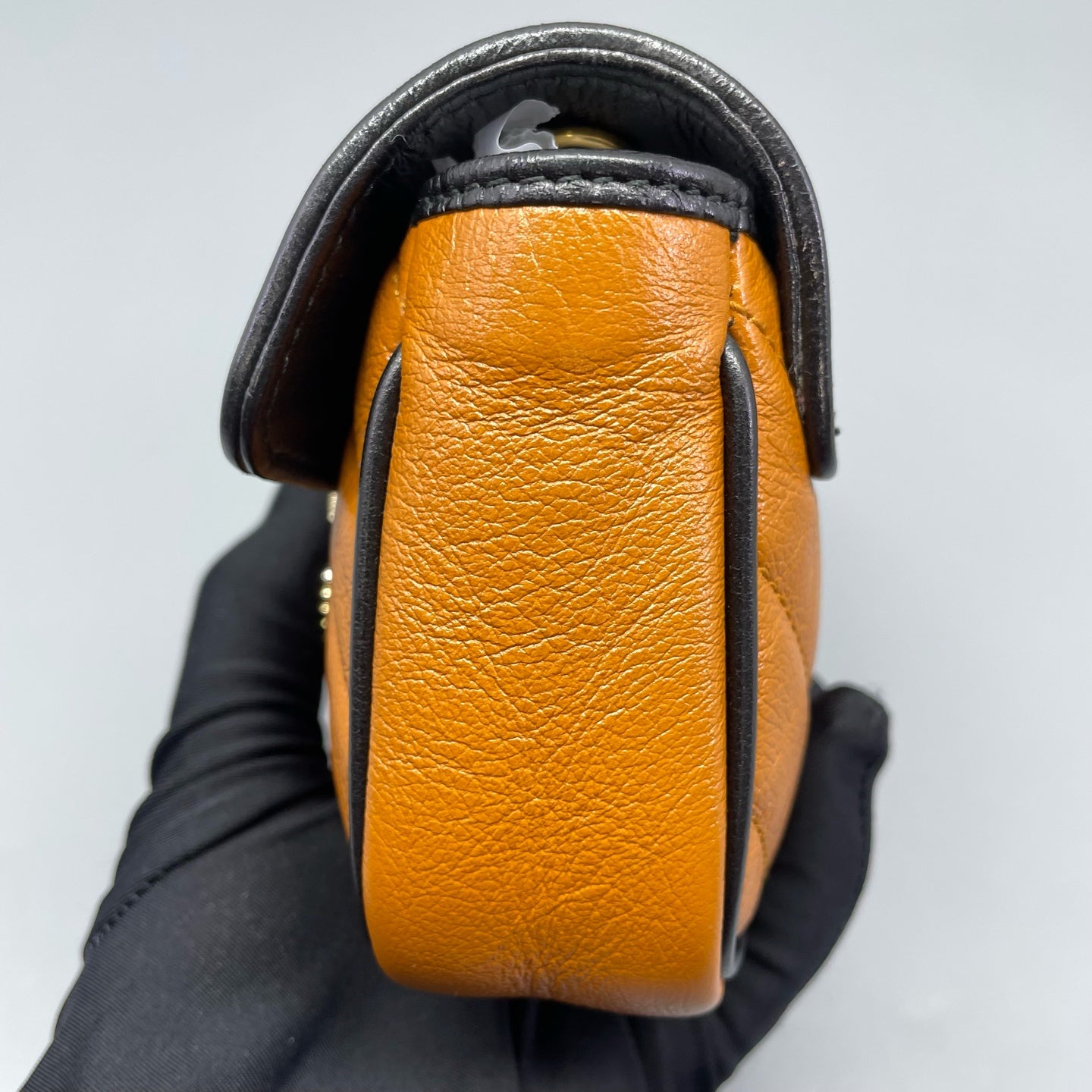 Gucci - Marmont Super Mini Bag - Leather - Brown - (mini)