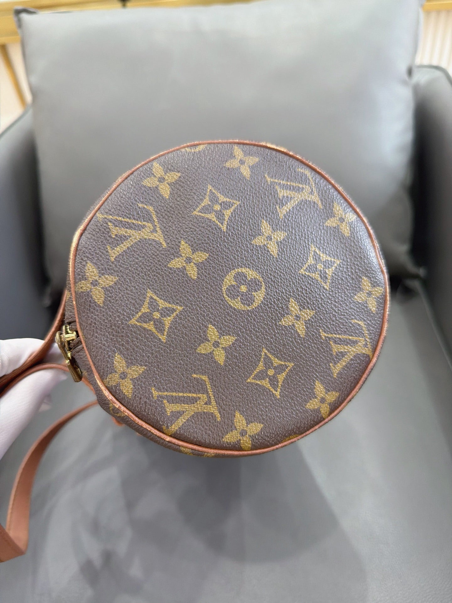 Louis Vuitton - Papillon 30 - Monogram coated canvas with Vachetta leather trim - Brown - (Medium)