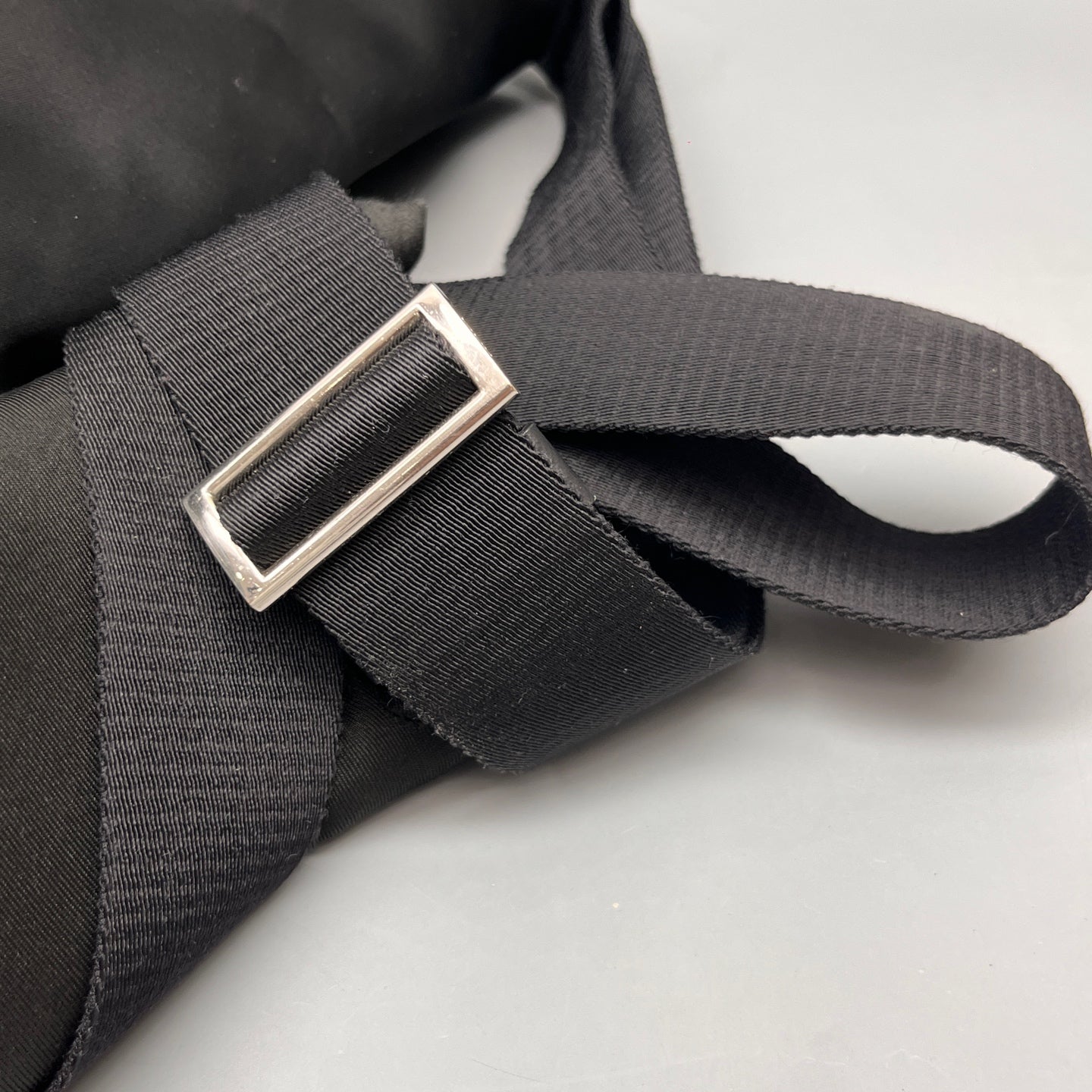 Prada - Messenger Bag - Nylon with leather trim - Black - (Medium)
