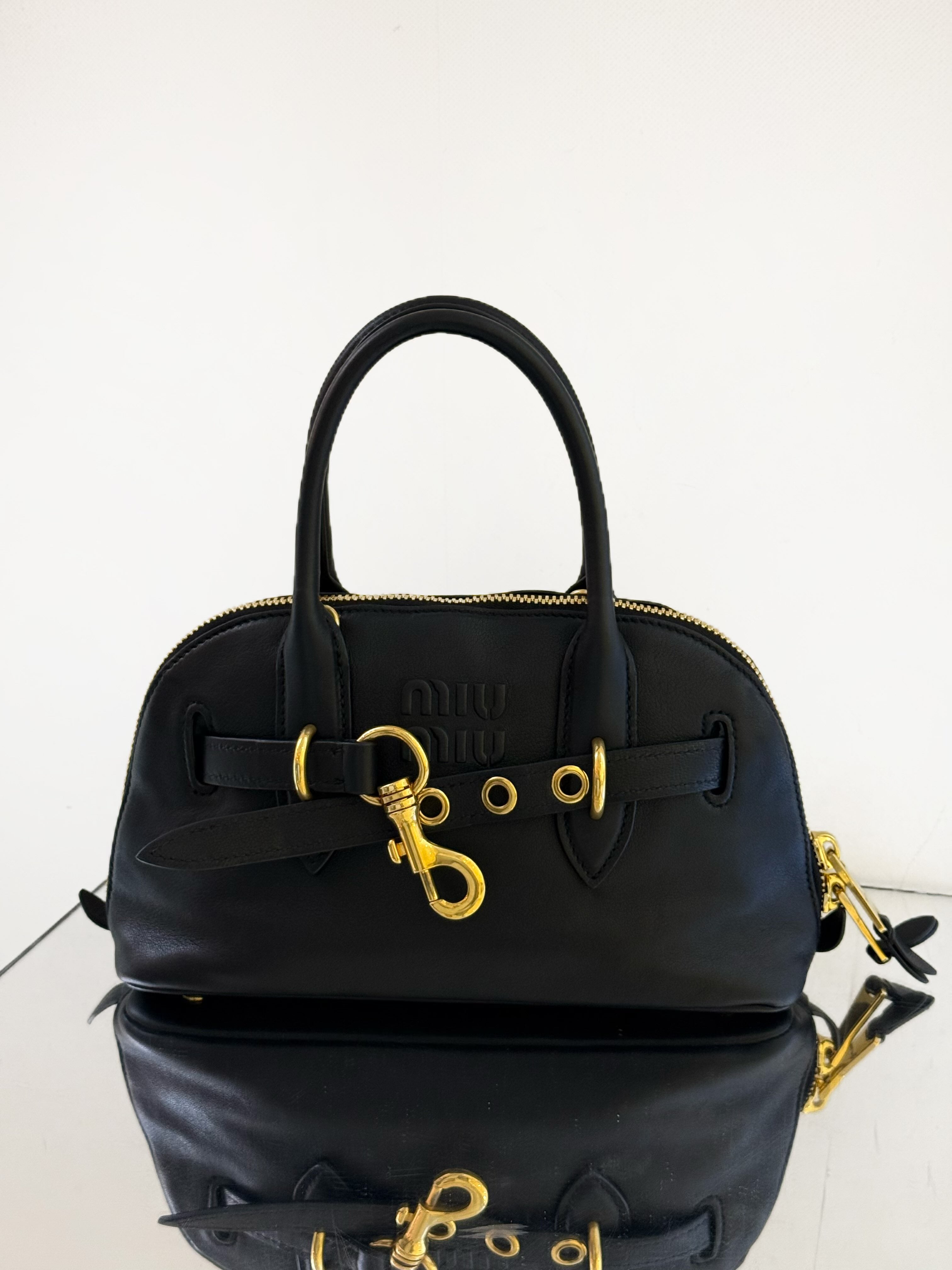 Miu Miu - Aventure - Nappa leather - Black - (small) – Redefine