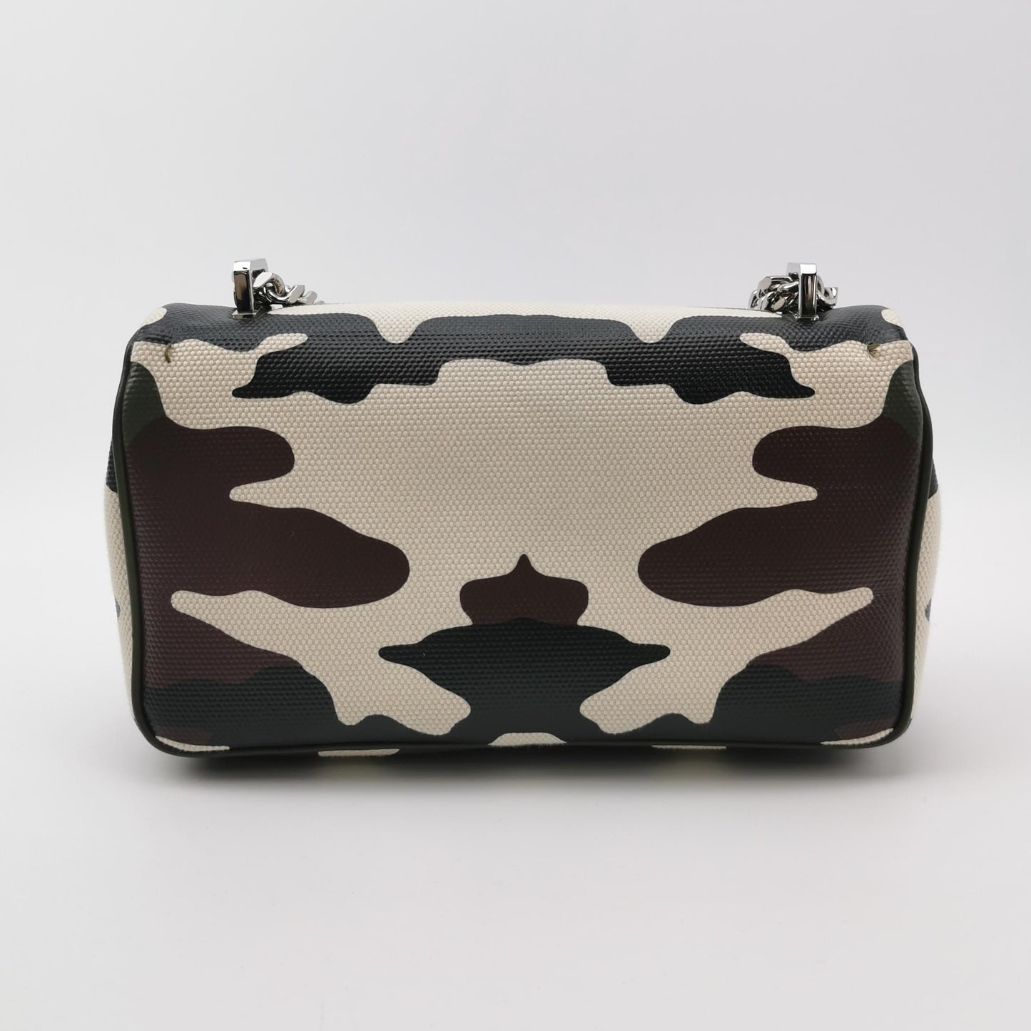Burberry - TB Chain Bag - Coated canvas with leather trim - Multicolour - (mini)