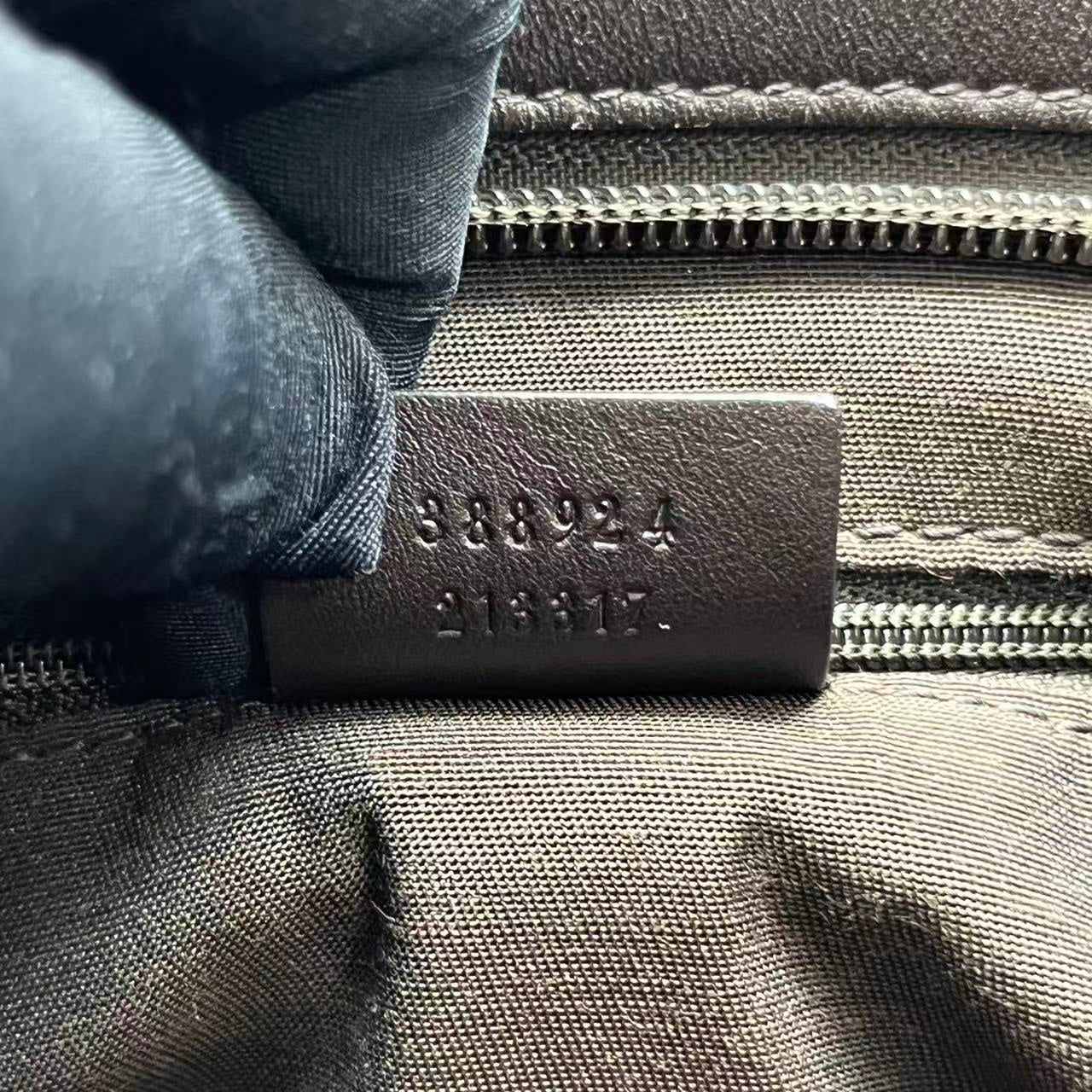Gucci - GG Supreme Shoulder Bag - Coated canvas with leather trim - Beige - (medium)