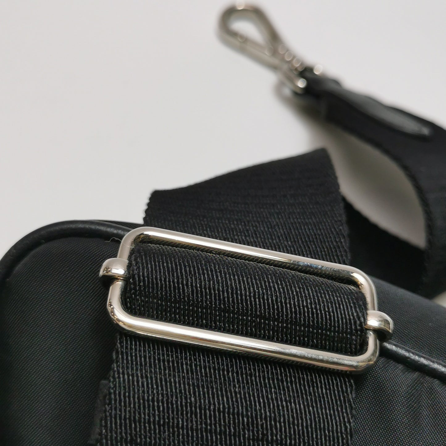 Prada - Re-Edition 2005 - Re-Nylon with Saffiano leather trim - Black - (mini)