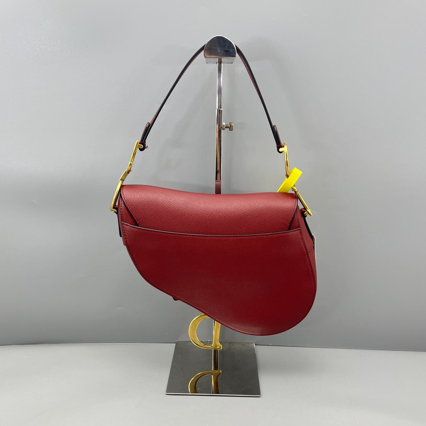 Dior - Saddle Bag - Leather - Burgundy - (medium)