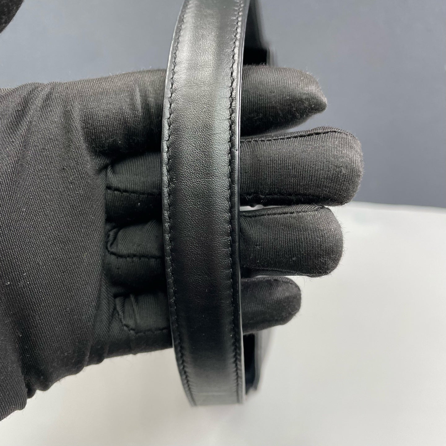 Saint Laurent - LE 5 A 7 - Leather - Black - (mini)