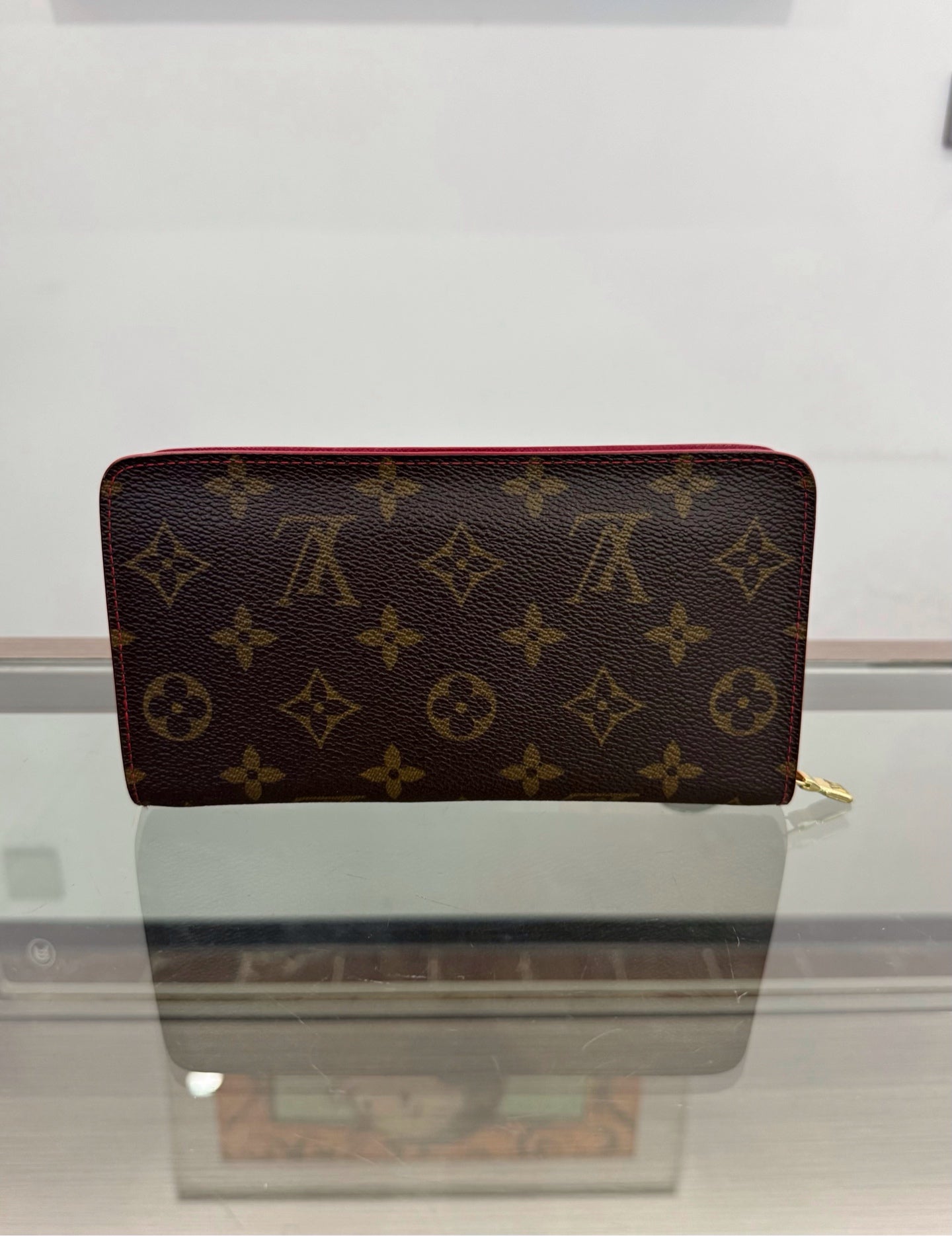 Louis Vuitton - Zippy Wallet Monogram Cerises - Monogram coated canvas with leather interior - Brown - (Small)