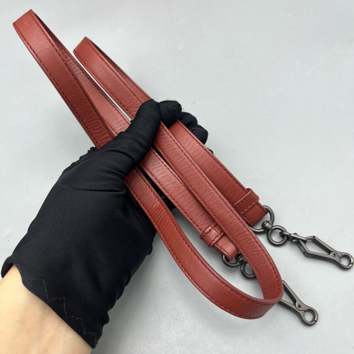 Bottega Veneta - Roma - Leather - Red - (medium)