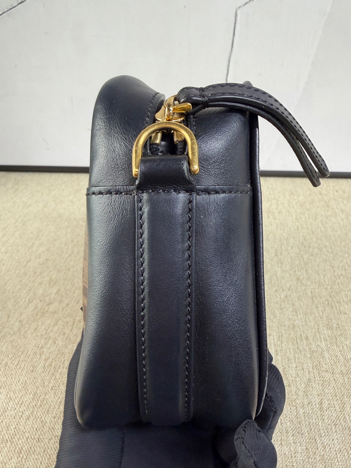 Fendi - Camera Bag - Coated canvas and cowhide leather - Brown and Black - (Small)