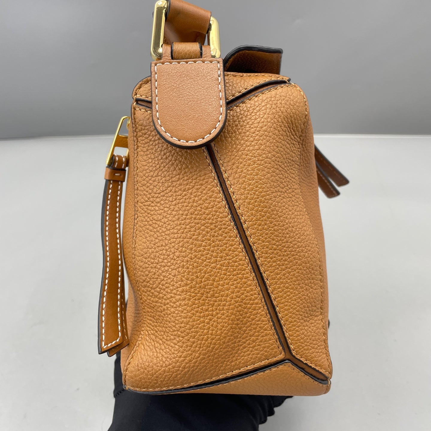 Loewe - Puzzle - Grained calfskin leather - Caramel - (Small)