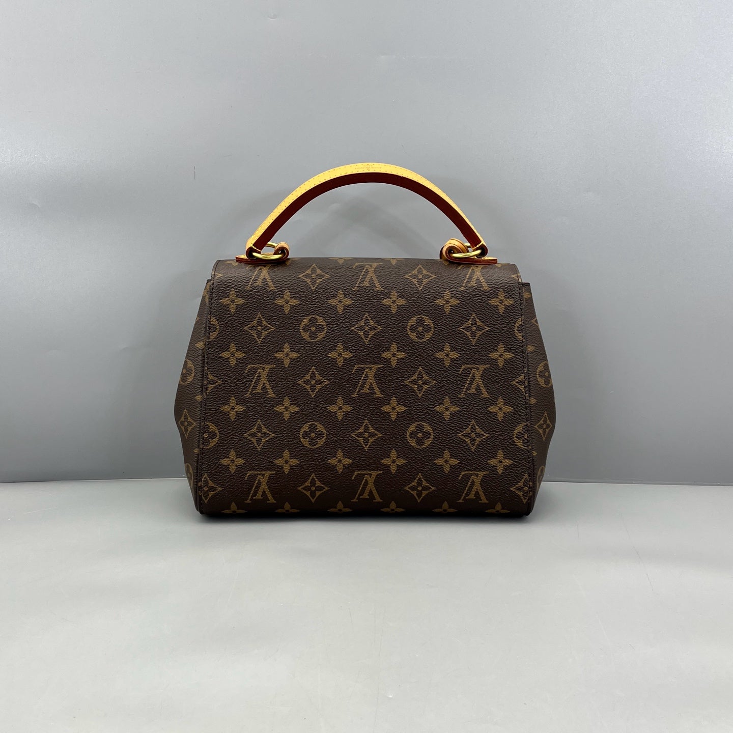 Louis Vuitton - Cluny BB - Monogram coated canvas and Vachetta leather - Brown - (medium)