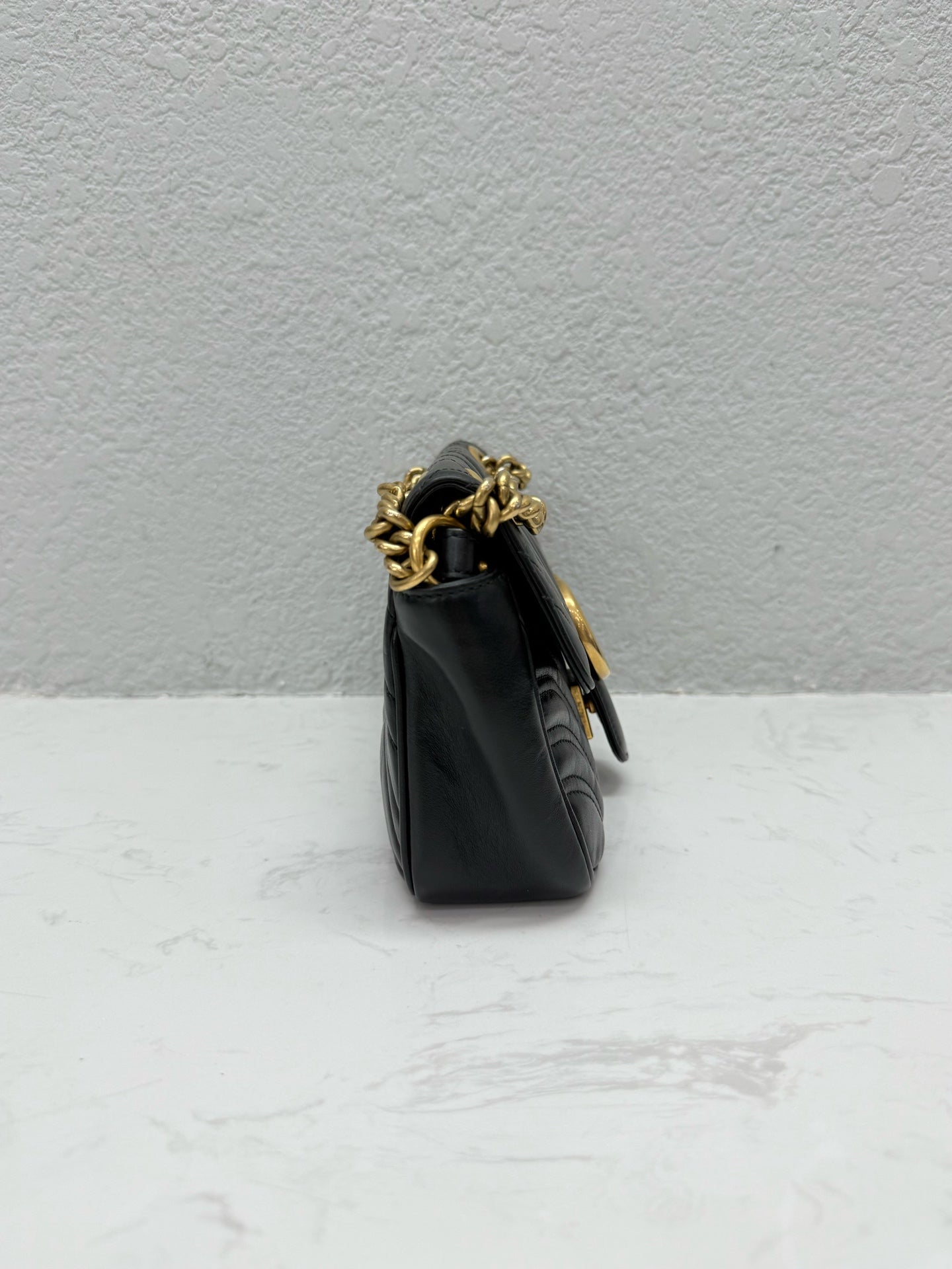 Gucci - Marmont 22 - Leather - Black - (mini)