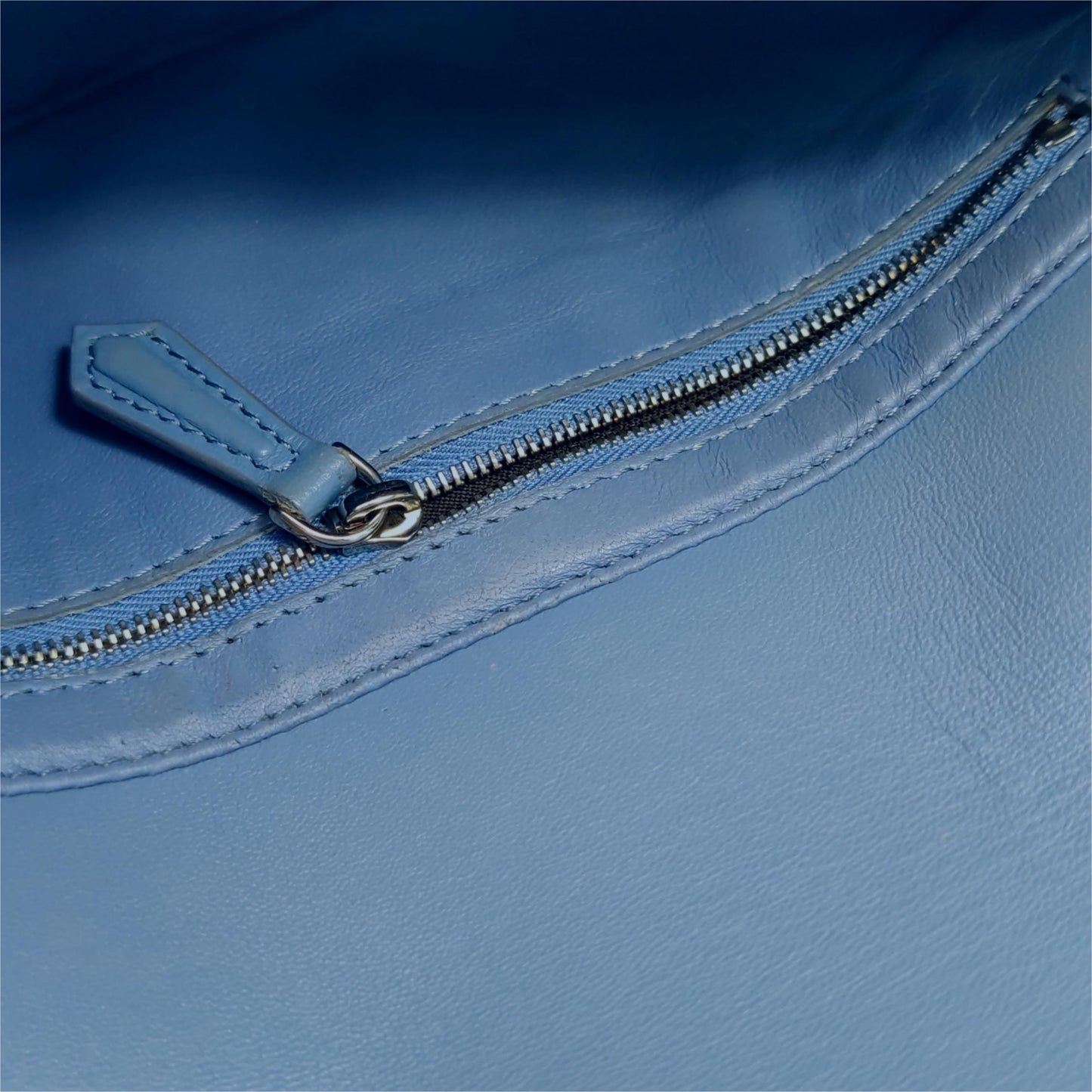 Fendi - Baguette - Leather - Blue - (Medium)