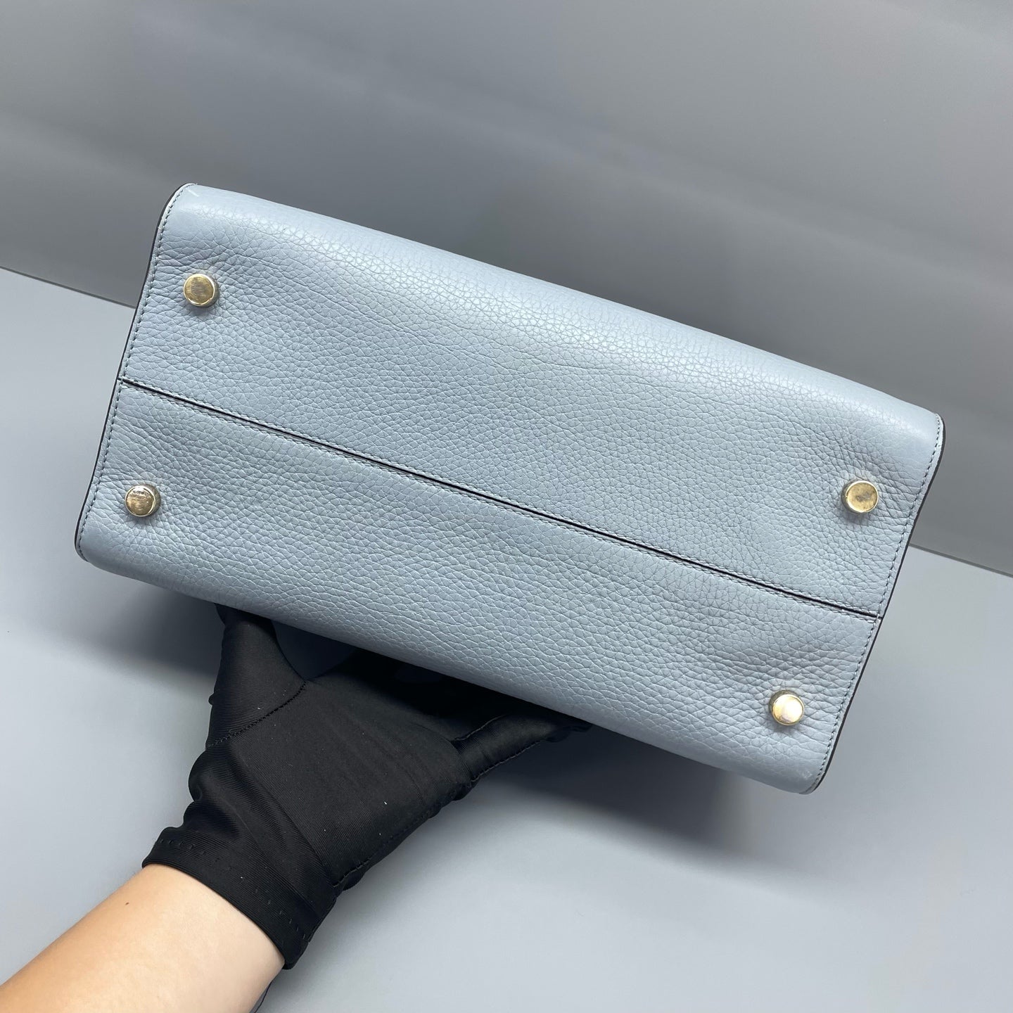 Dior - Diorama Shield Tote Bag - Leather - Blue - (Medium)