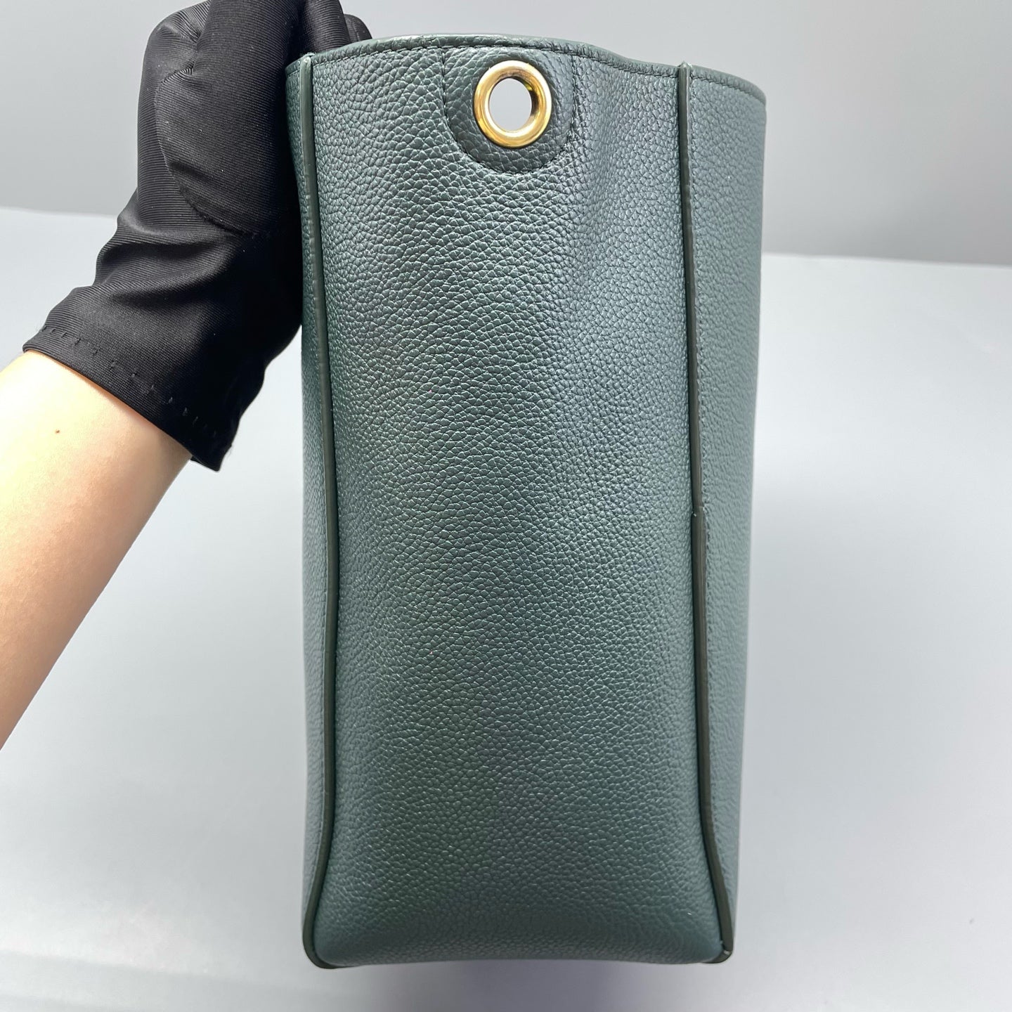 Celine - Small Bucket Bag - Leather - Green - (small)