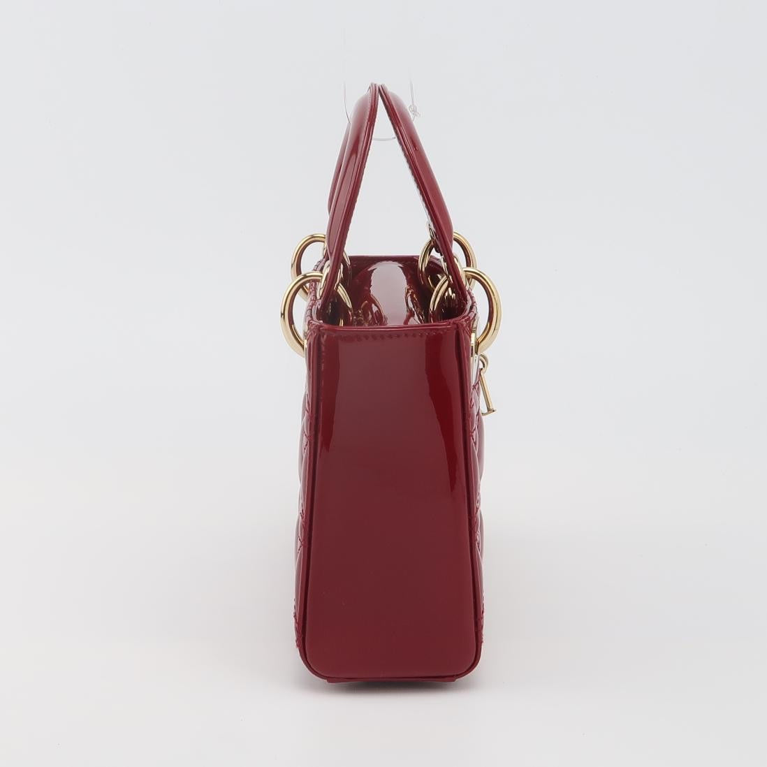 Dior - Lady Dior Micro - Patent leather - Red - (mini)