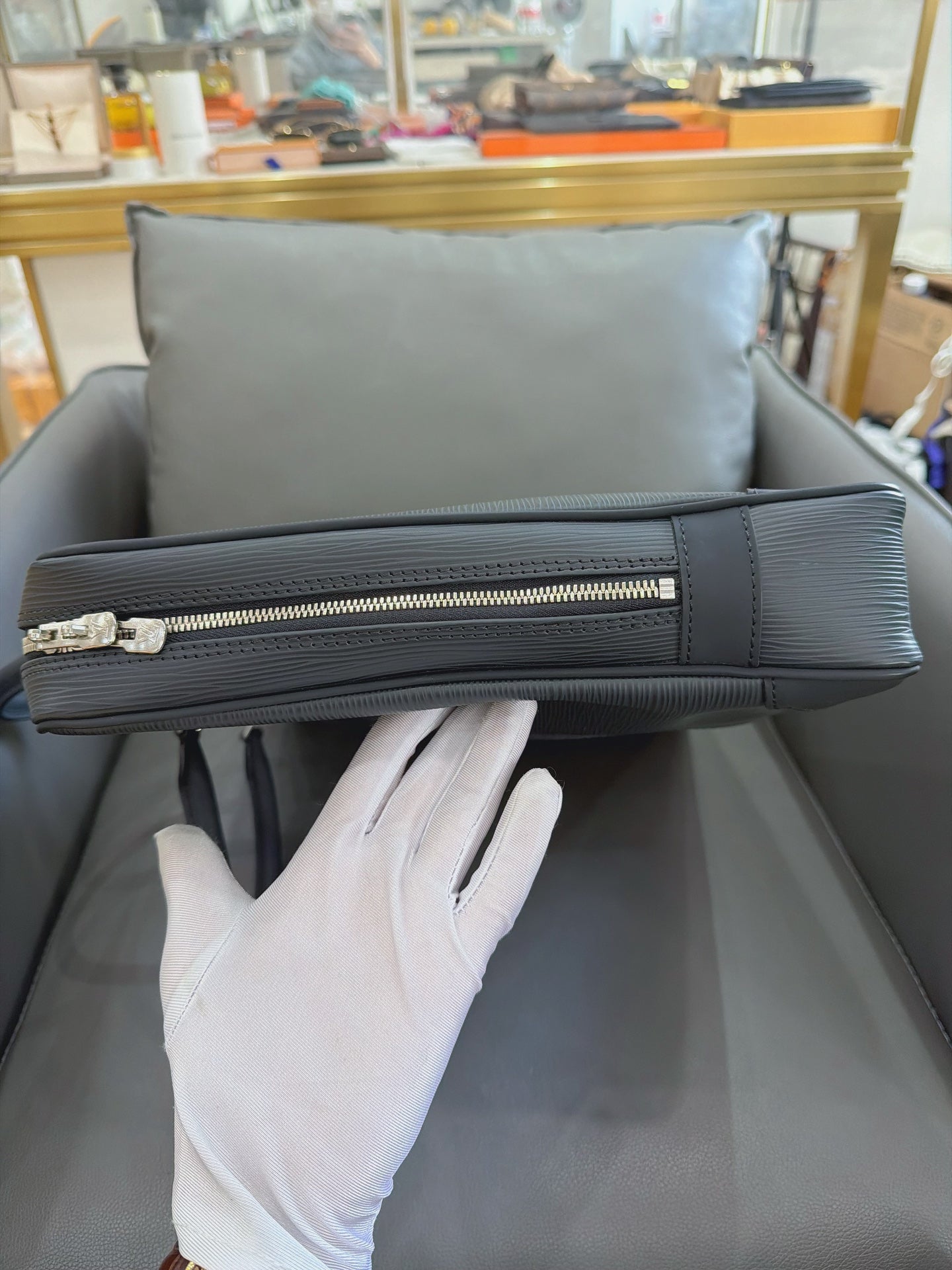 Louis Vuitton - Porte-Documents Voyage Briefcase - Epi leather - Black - (large)